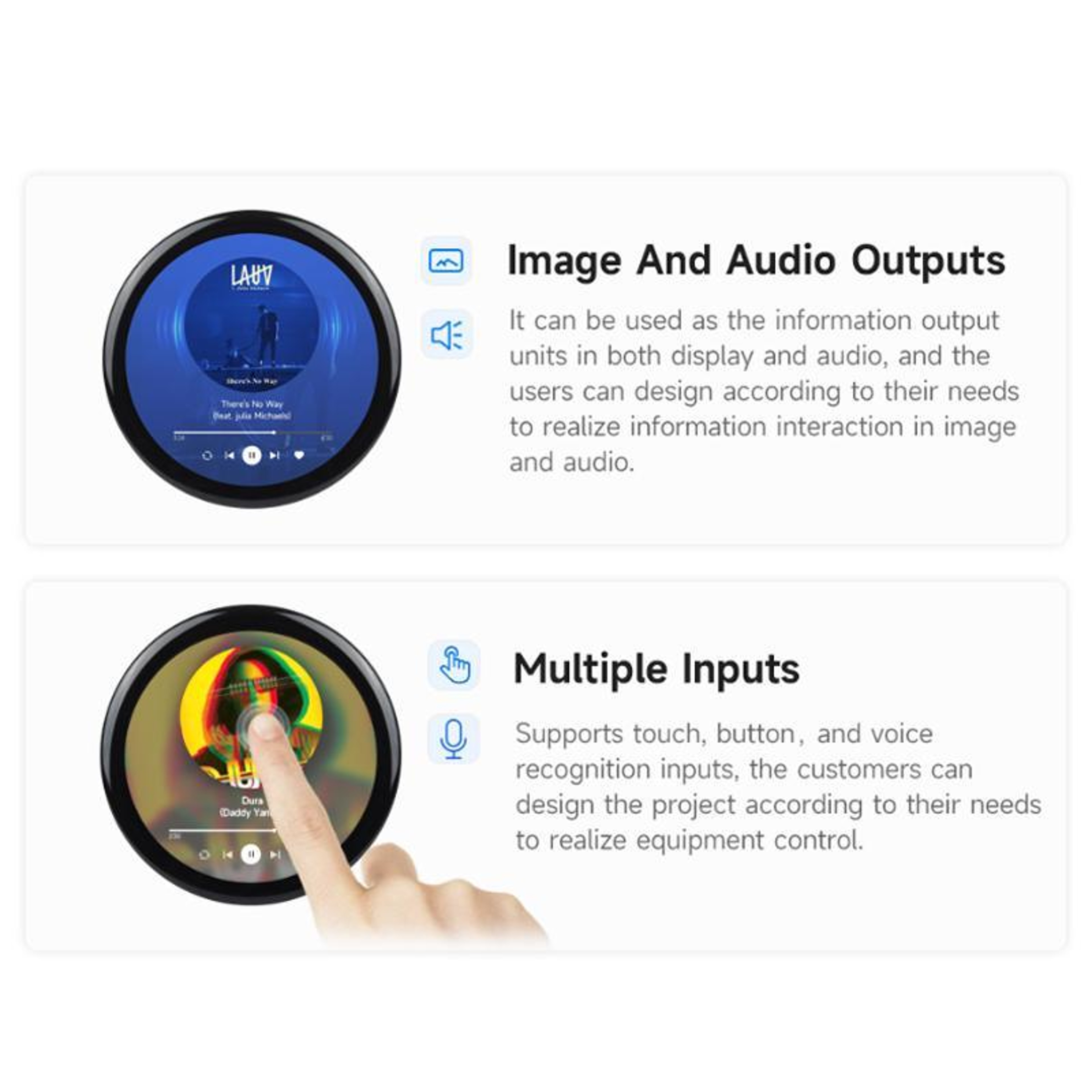Microcontroller Development Board with 1.46-Inch Round Touchscreen – view 9