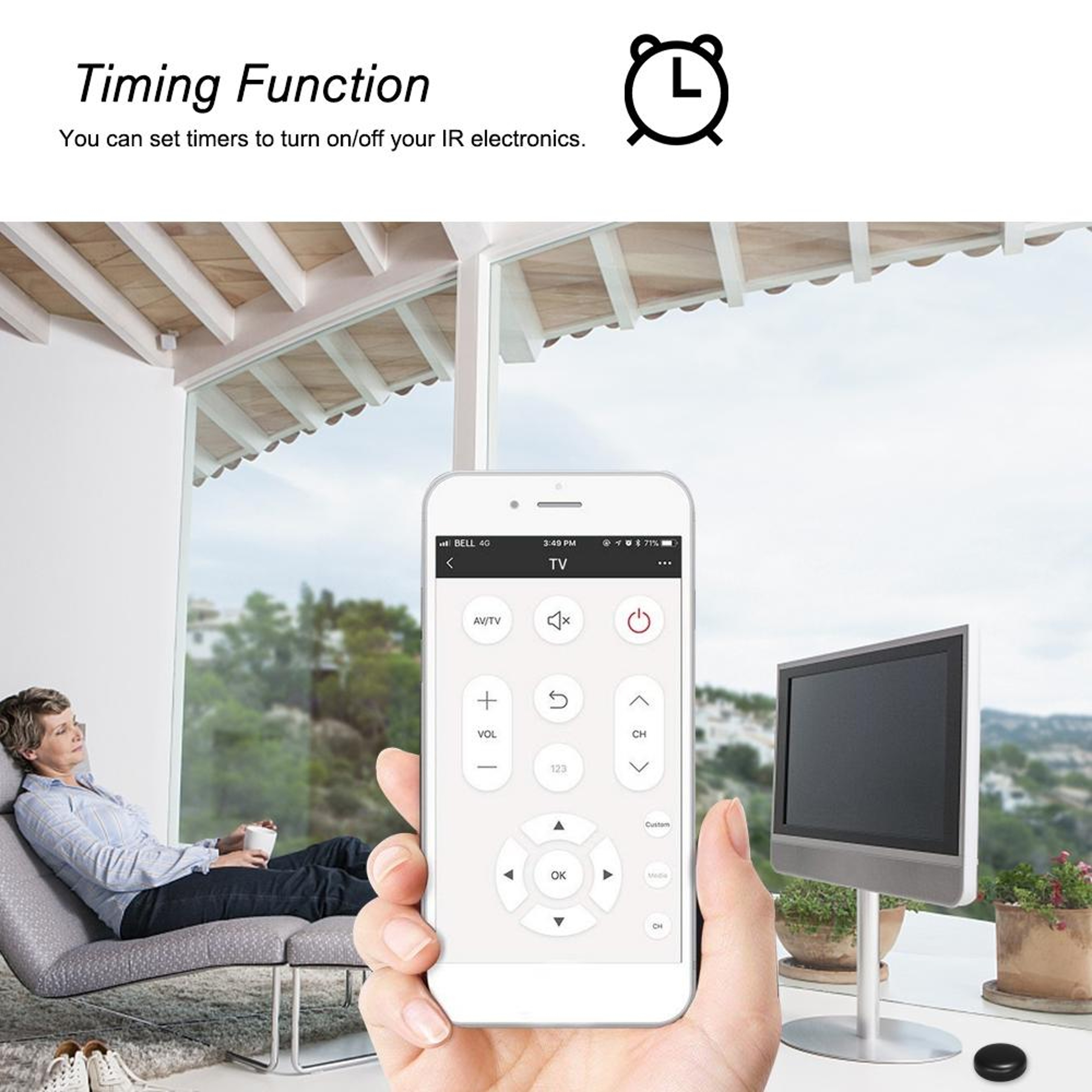 WiFi Smart IR Remote Controller with Alexa Google Home and Tuya App Support – view 6