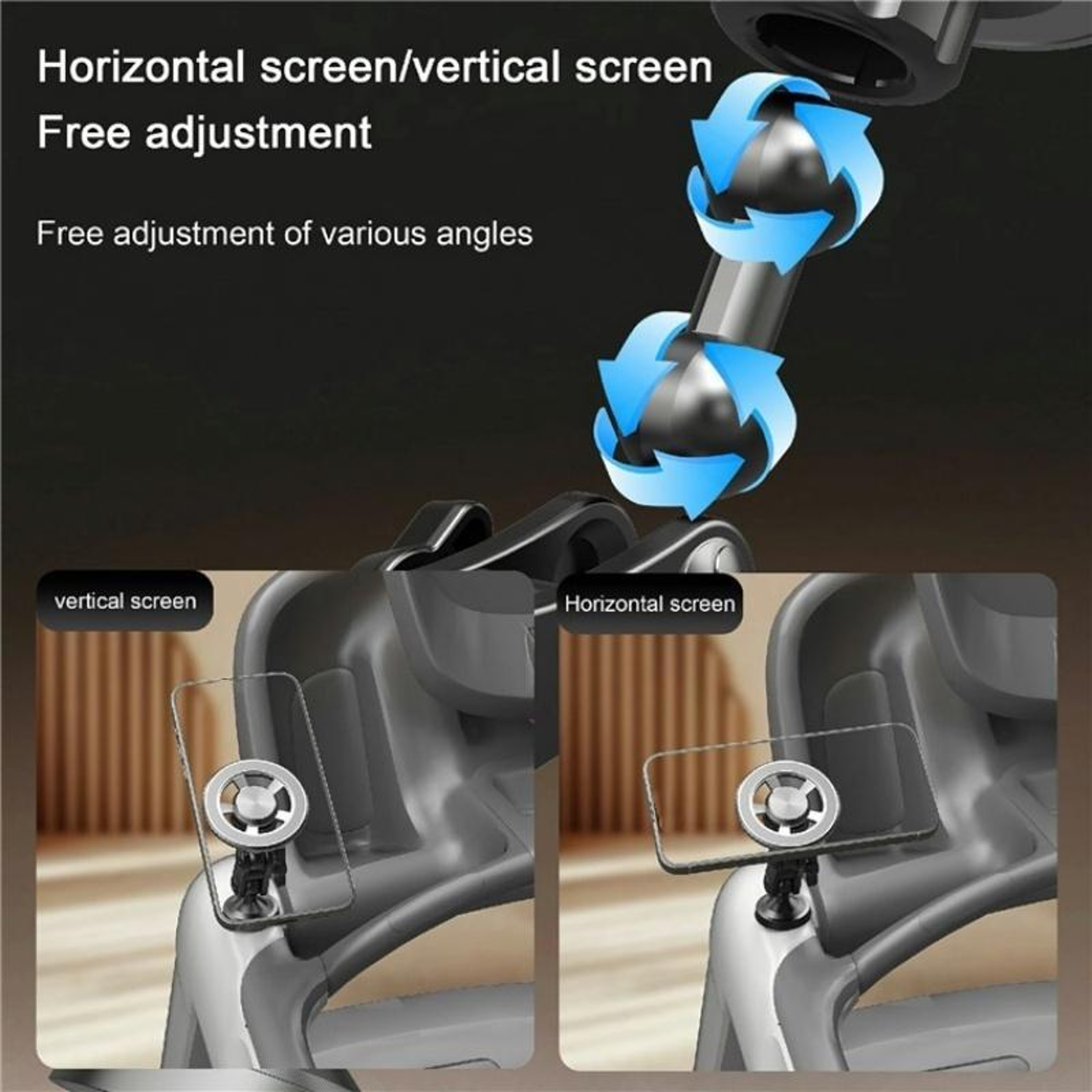 Magnetic MagSafe Phone Holder For Gym Equipment With 360 Adjustable Arm 6