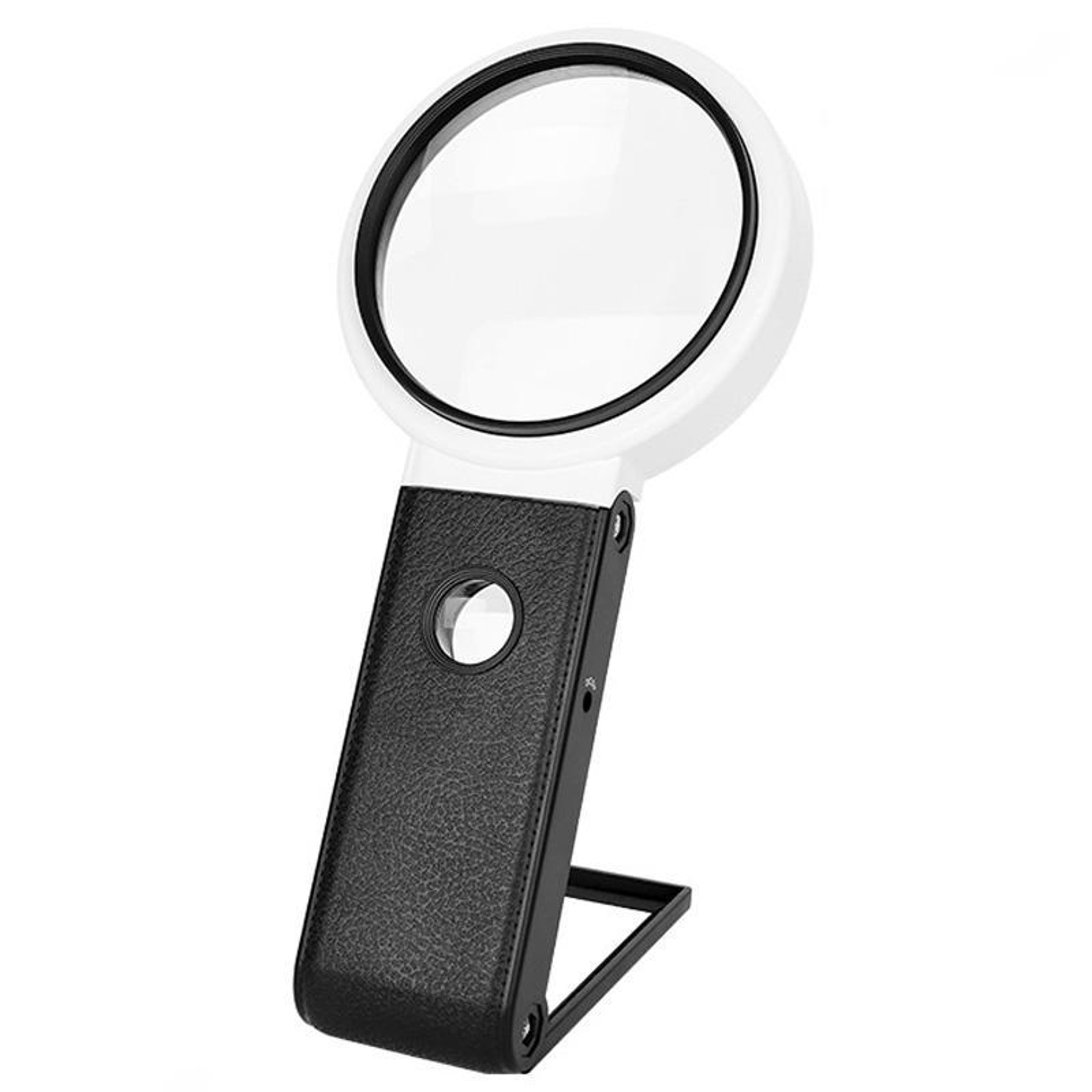 LED Folding Magnifying Glass With 25X Zoom And Desktop Stand 6