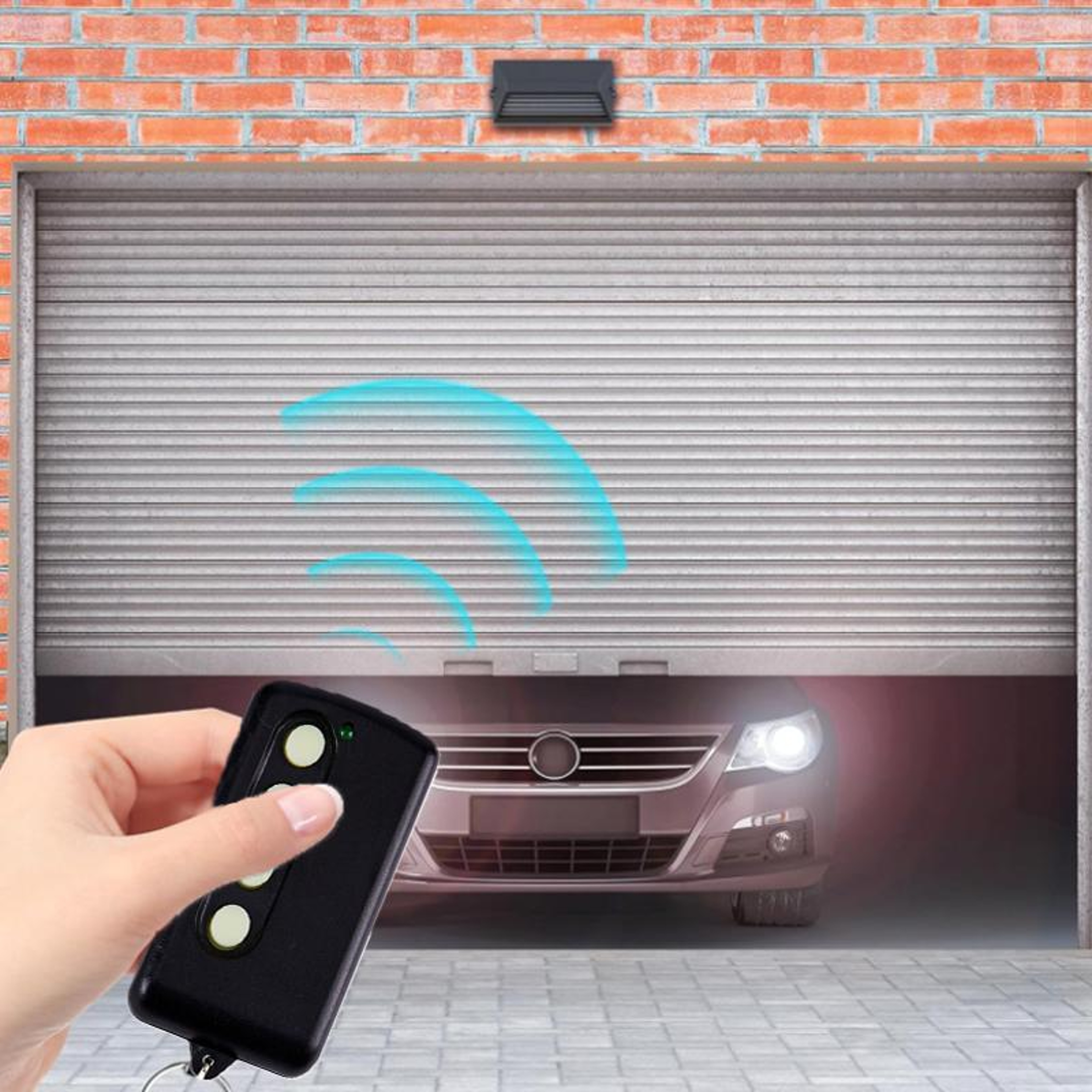 250–450MHz Self-Learning Garage Door Remote Control with Fixed Code – view 5