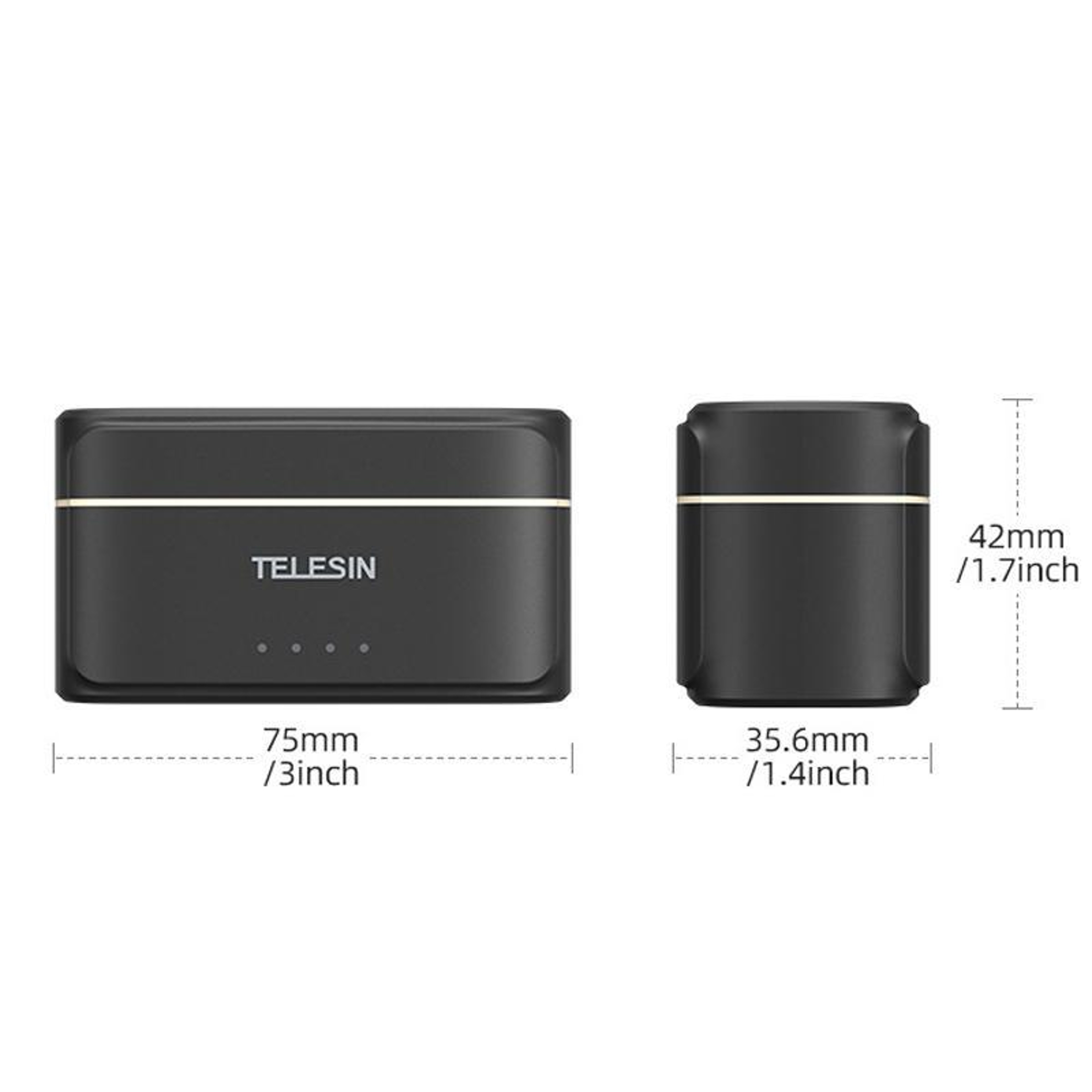 Wireless Lavalier Microphone with Noise Cancellation and USB-C Receiver – view 9