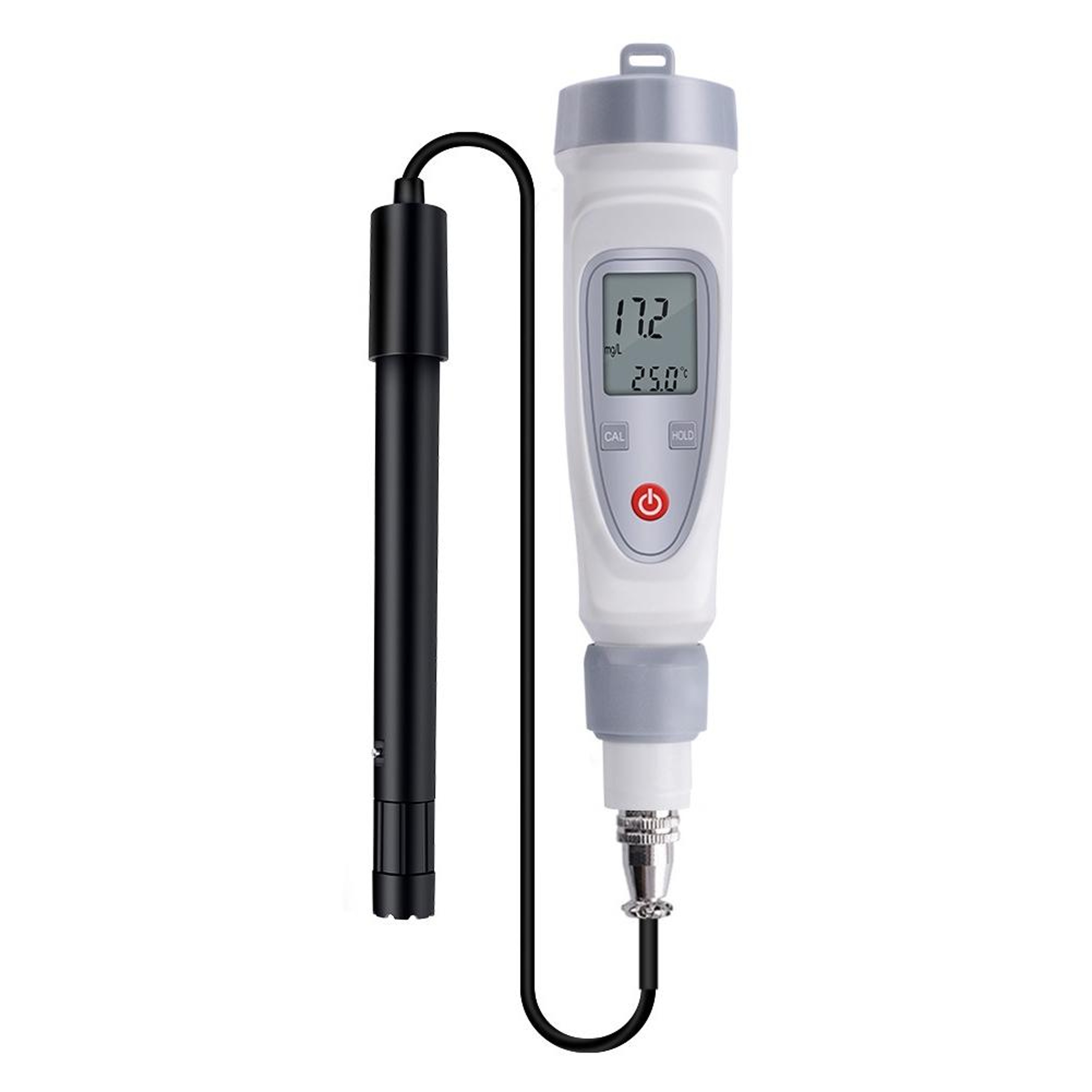 Portable Dissolved Oxygen Meter with LCD Display and Temperature Compensation – view 1