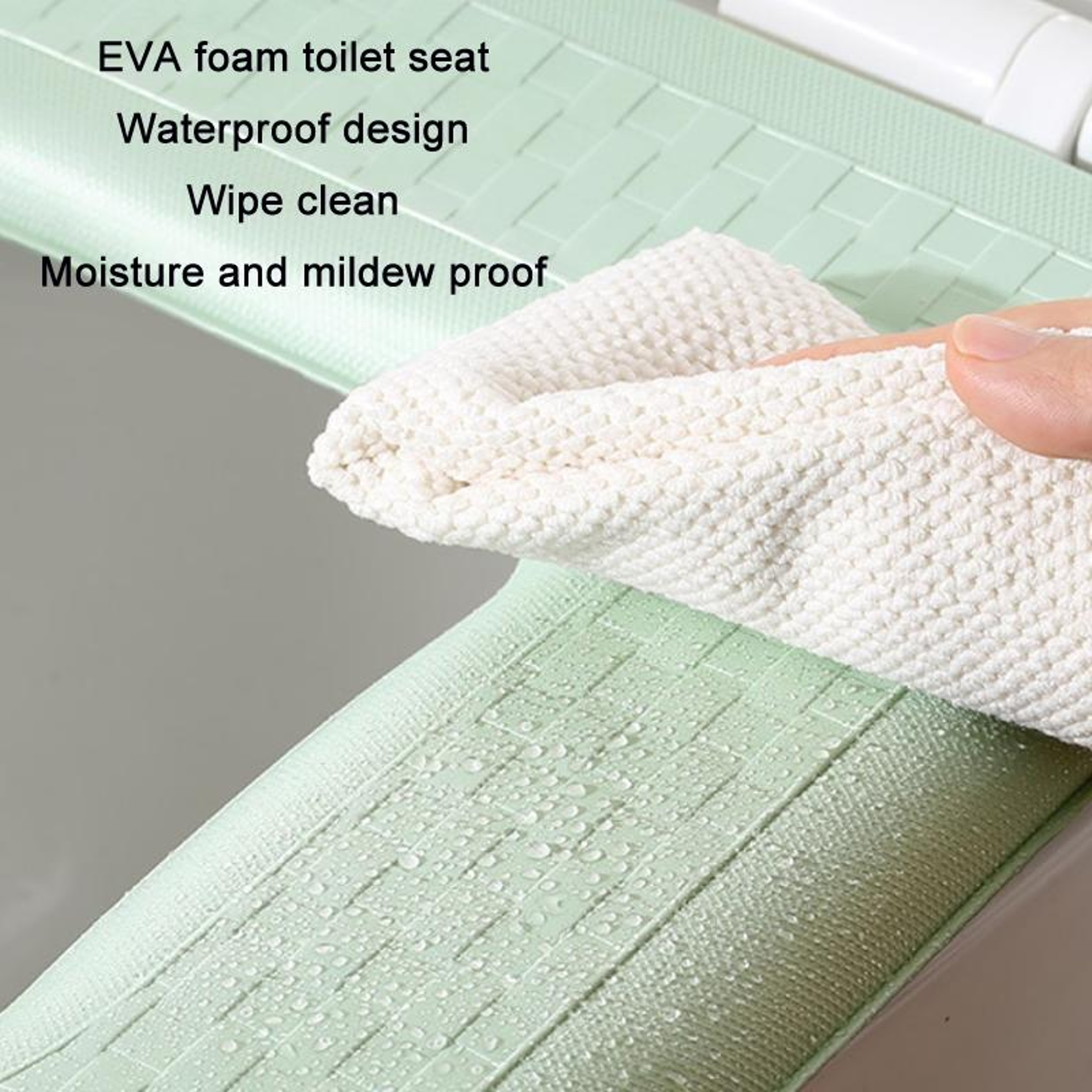 Thickened EVA Foam Toilet Seat Cushion Waterproof And Washable 1