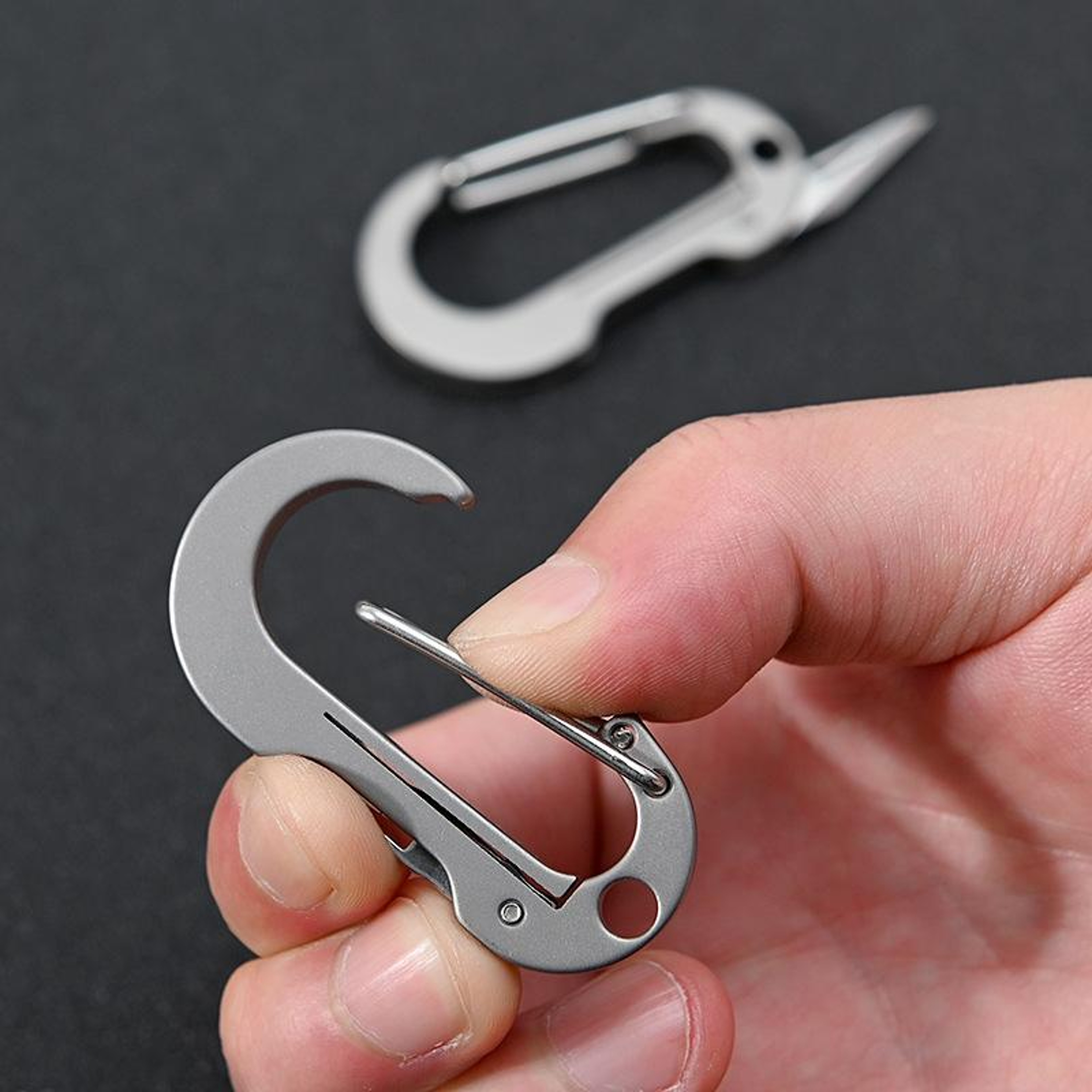 Mini Titanium Alloy Keychain Knife, Lightweight Portable EDC Box Cutter – view 3