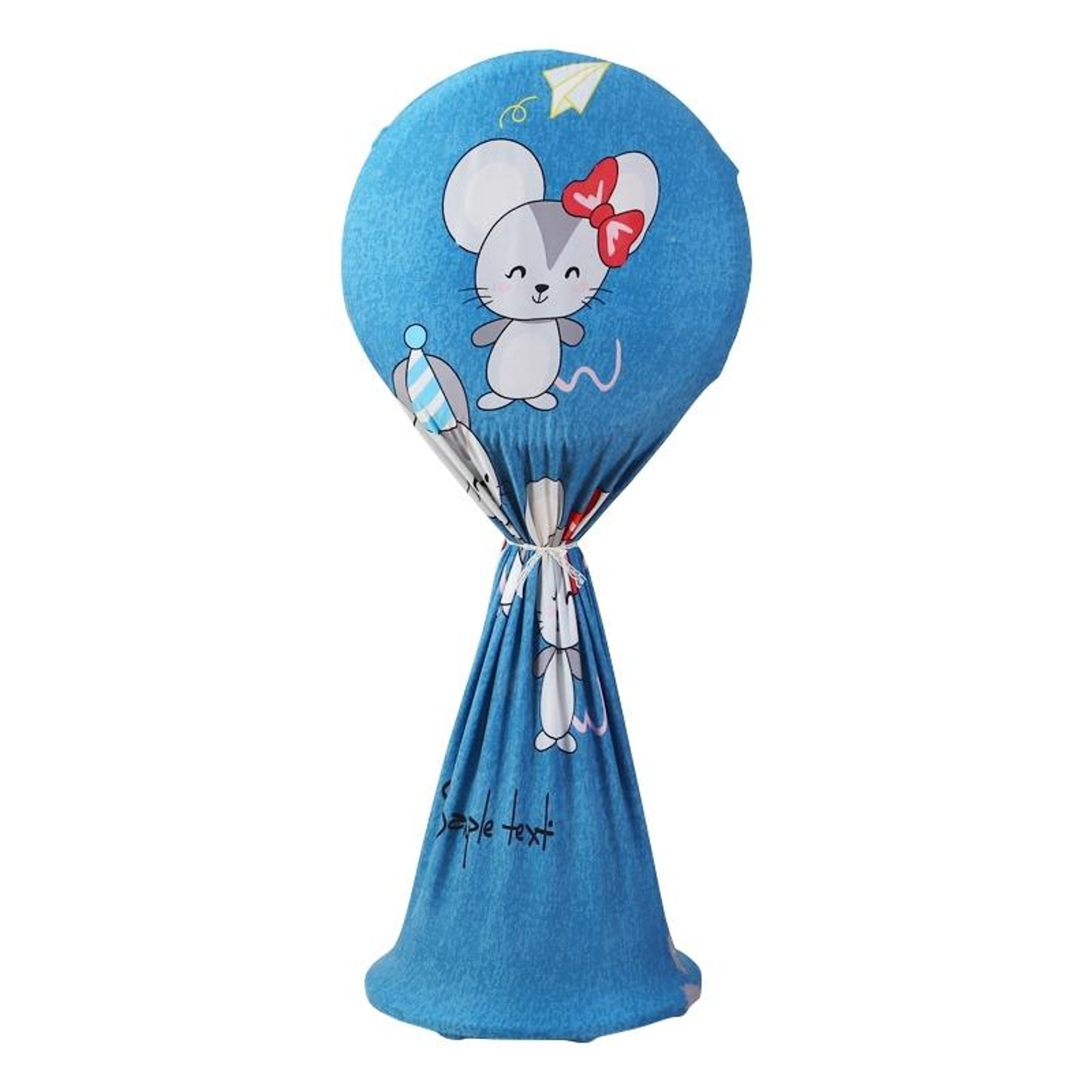 Dustproof Floor Fan Cover With Elastic Fit And Decorative Design 10