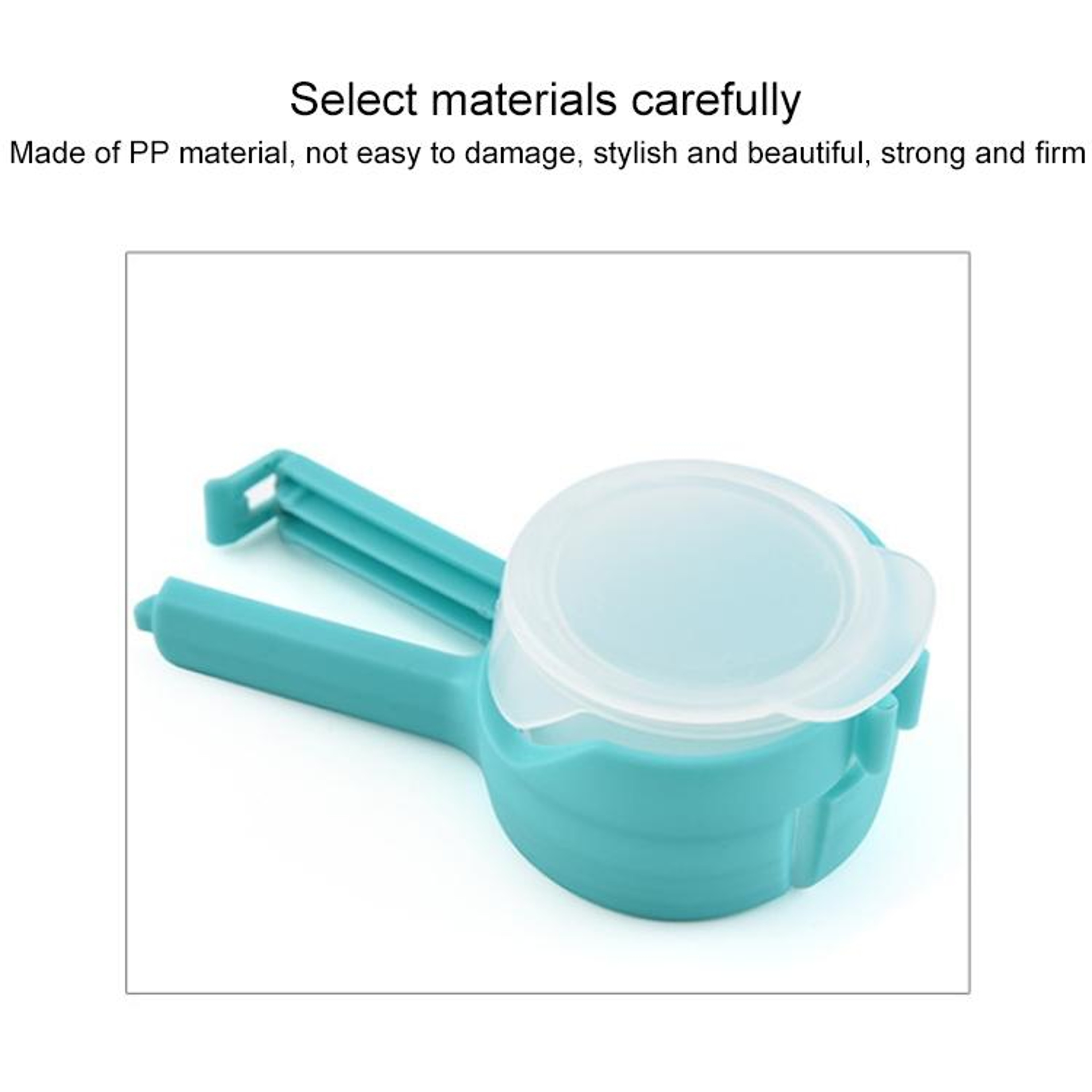 Durable Plastic Bag Sealing Clip For Snacks Tea And Milk Powder 2