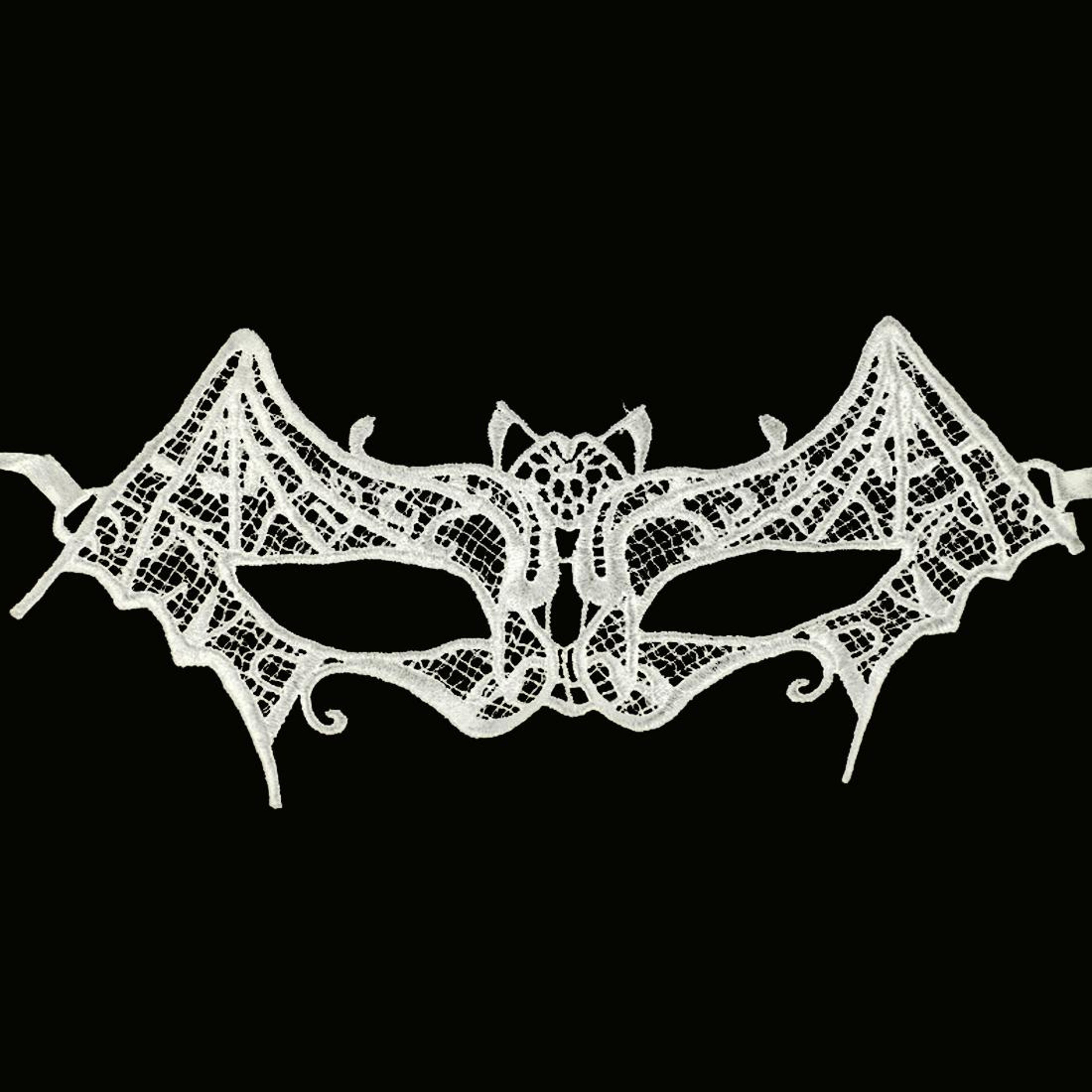Womens Lace Bat Masquerade Mask For Halloween Parties And Costume Balls 1