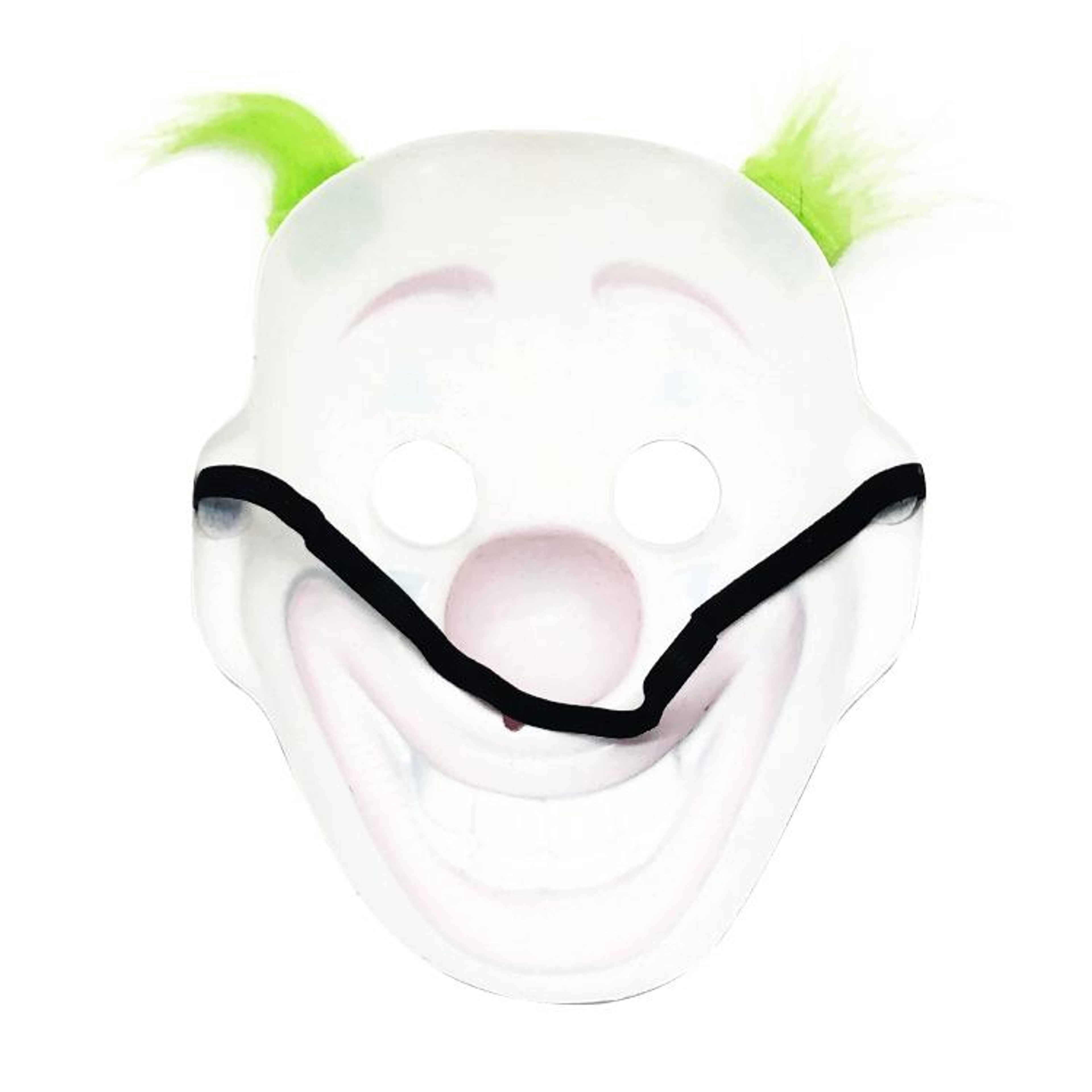 Halloween Horror Clown Mask With Wig For Spooky Costume Parties 2