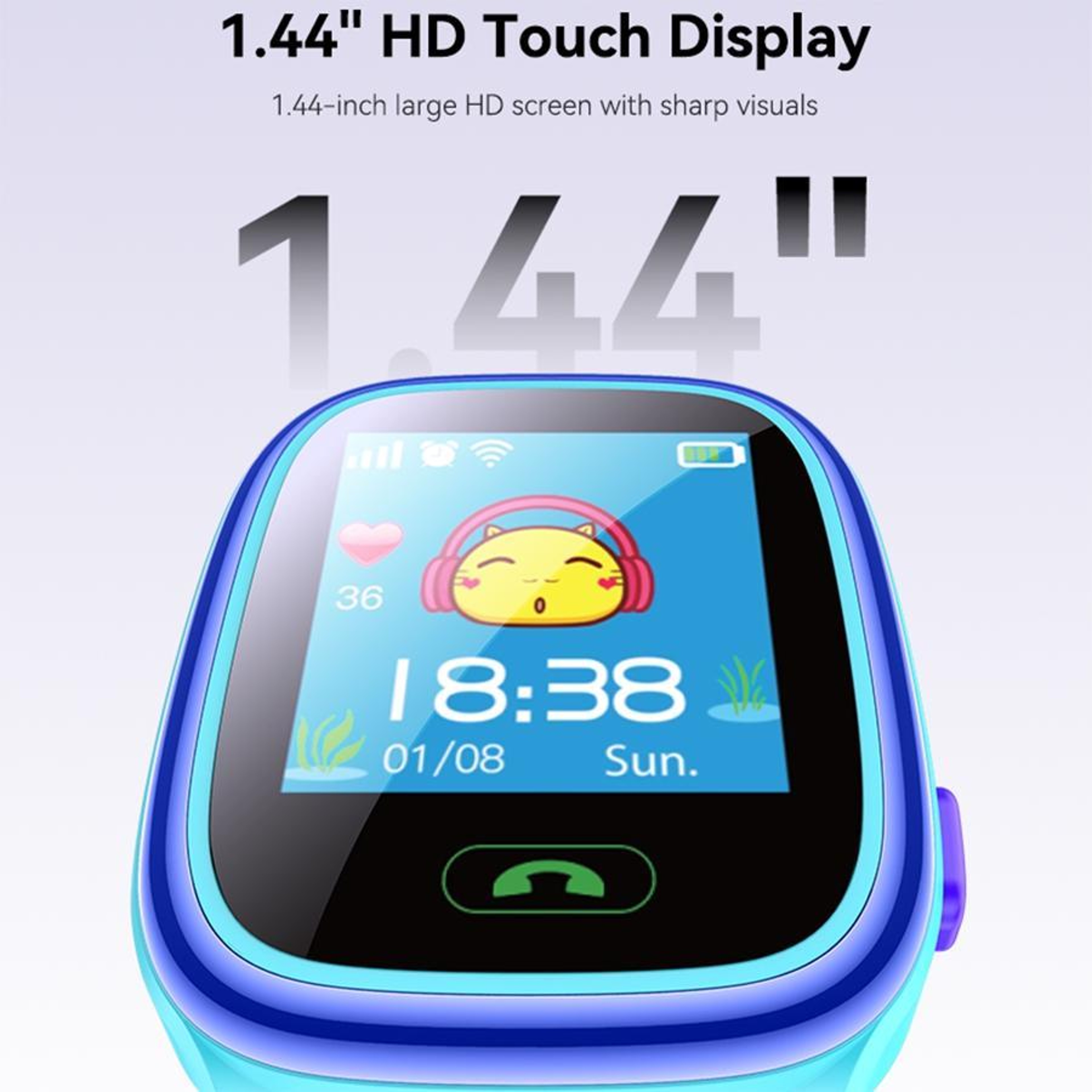 Kids 2G Smartwatch With Calling And LBS Location Tracking 5