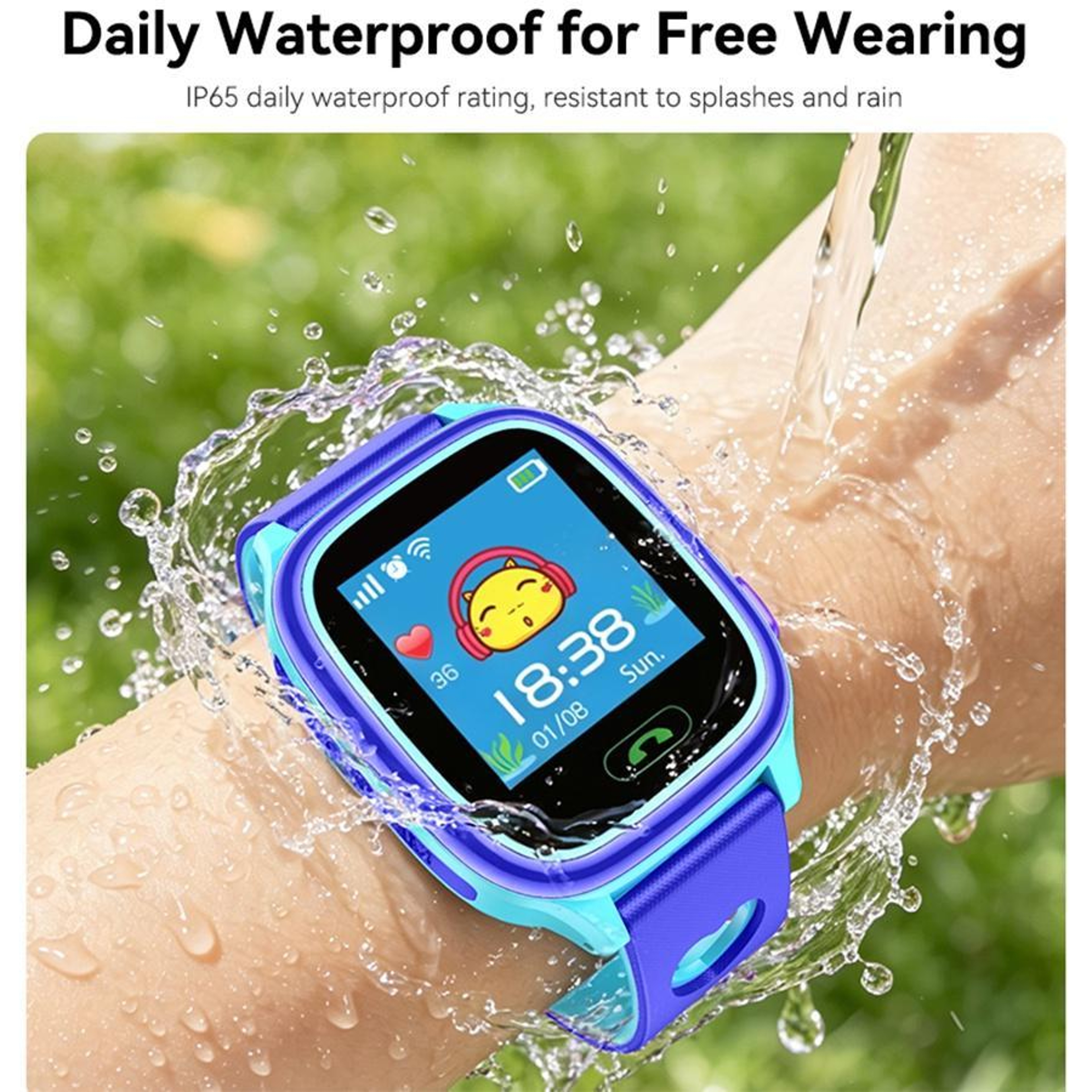 Kids 2G Smartwatch With Calling And LBS Location Tracking 8