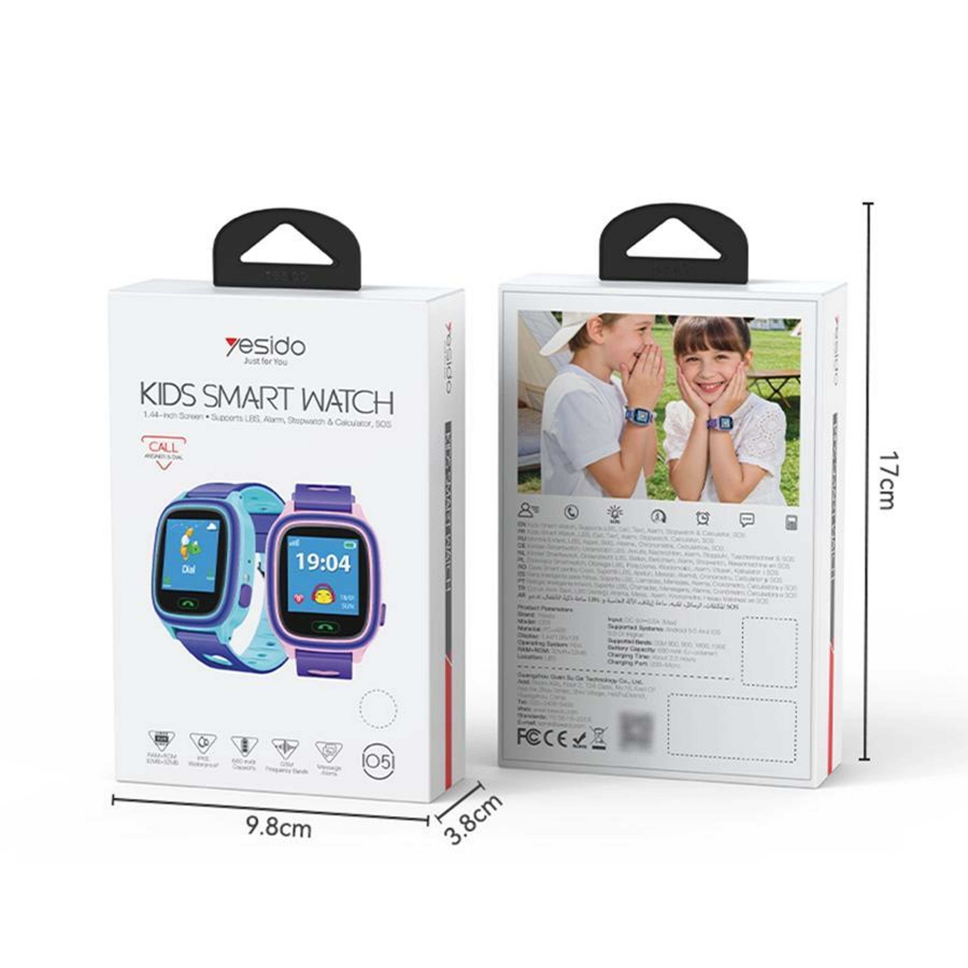 Smartwatch with Calling and LBS Location Tracking – view 5