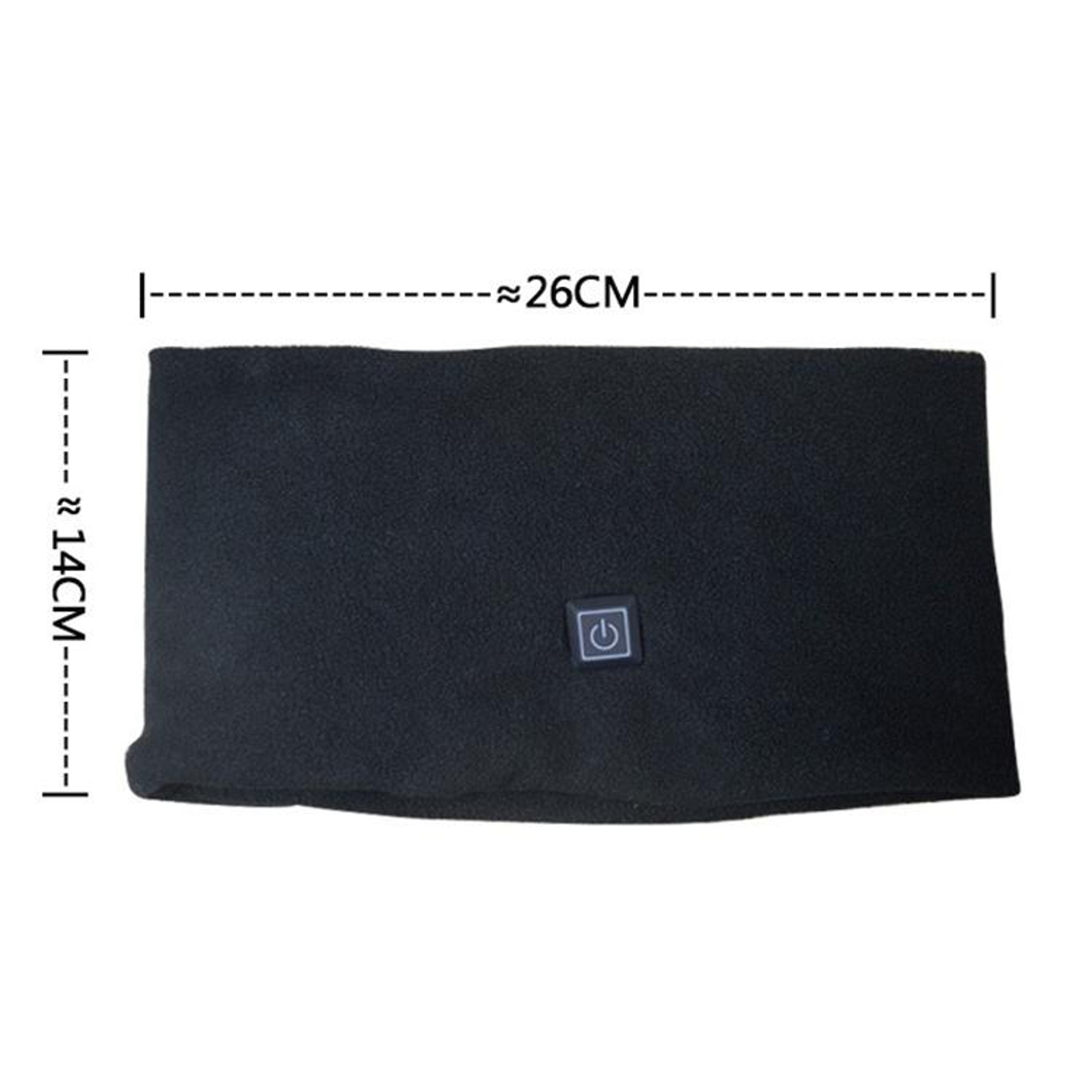 USB Heated Scarf with 3 Adjustable Heat Settings for Outdoor Winter Activities – view 3