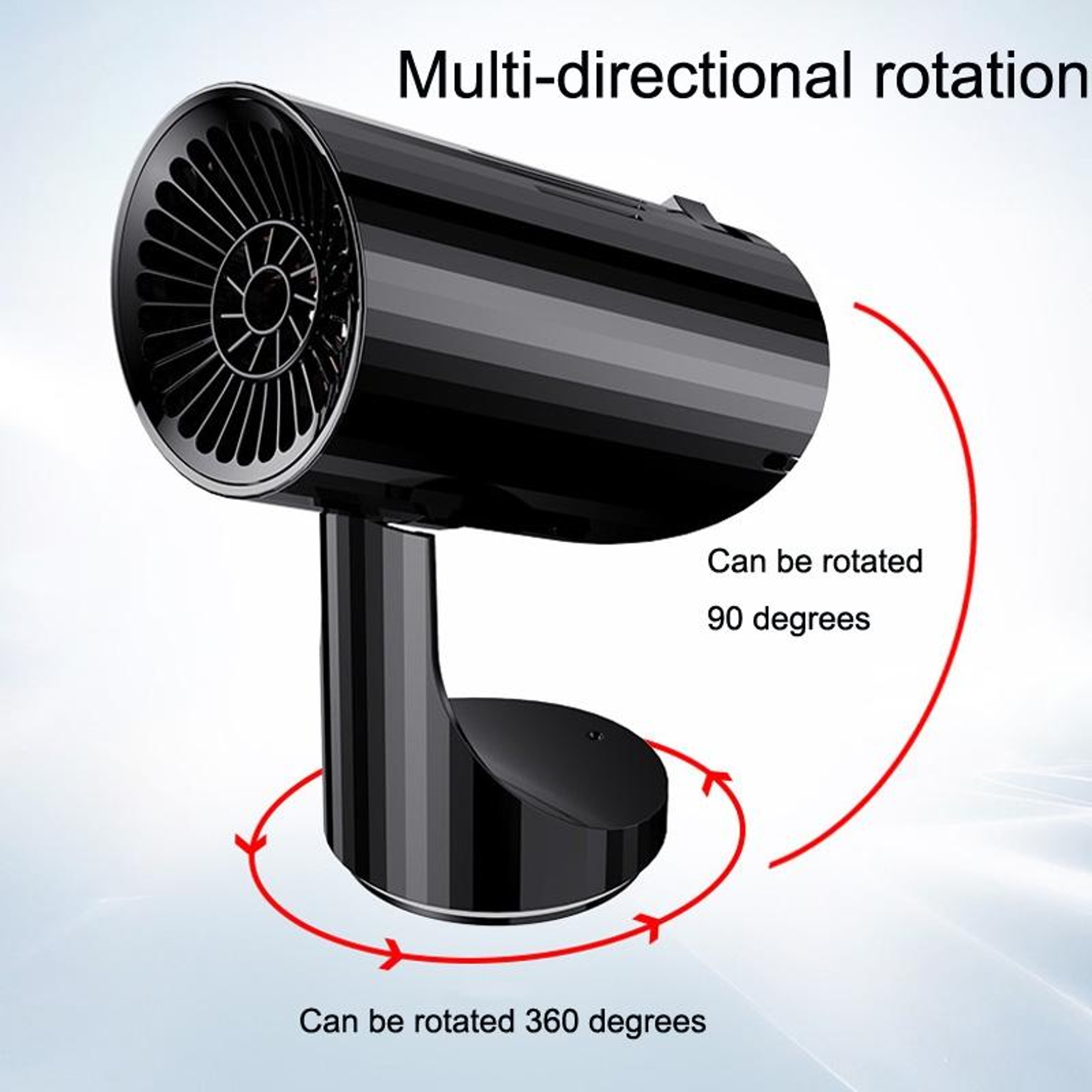 12V Folding Car Heater Portable Defroster And Cooling Fan 4
