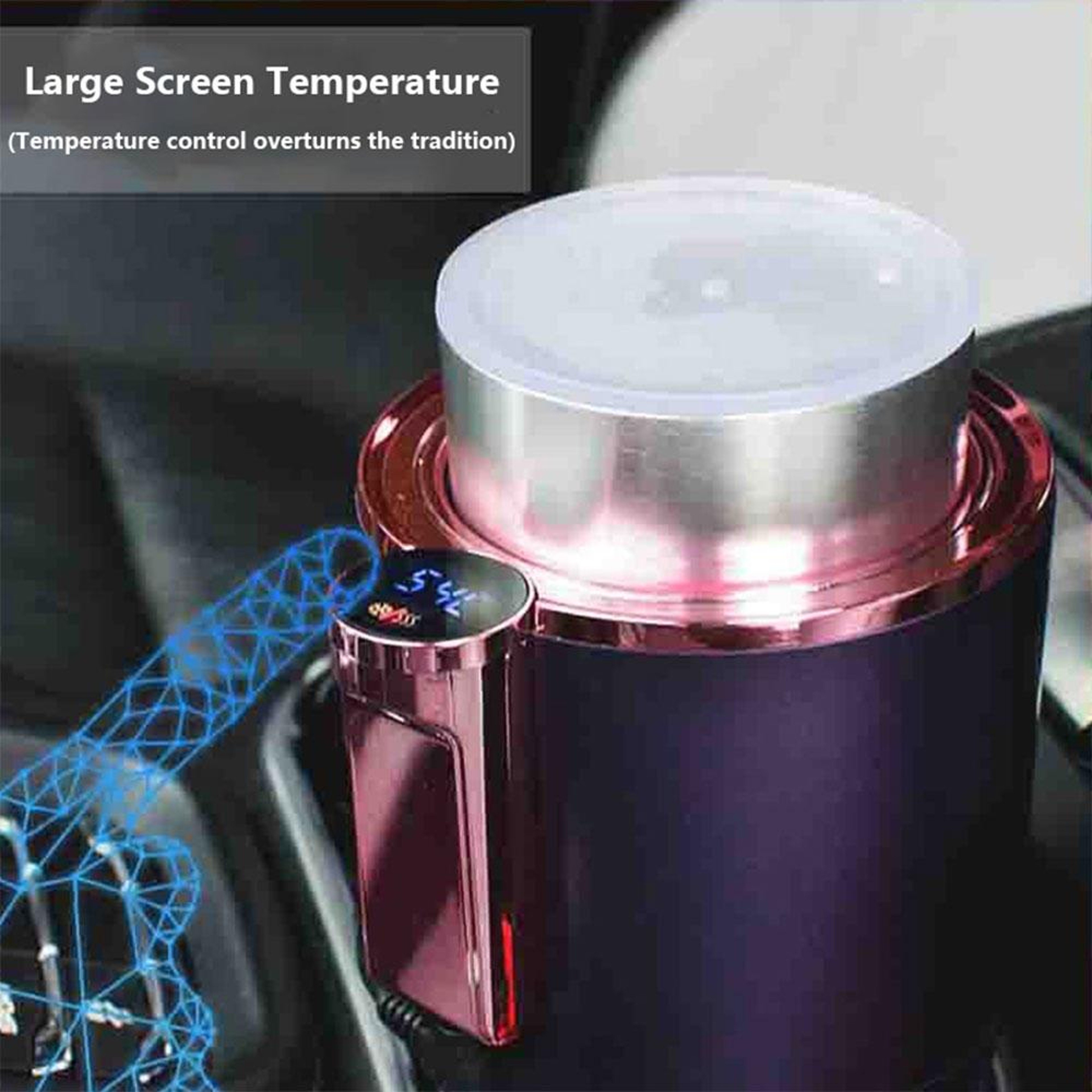 2in1 Car Cup Cooler And Warmer 12V Portable Drink Holder 4