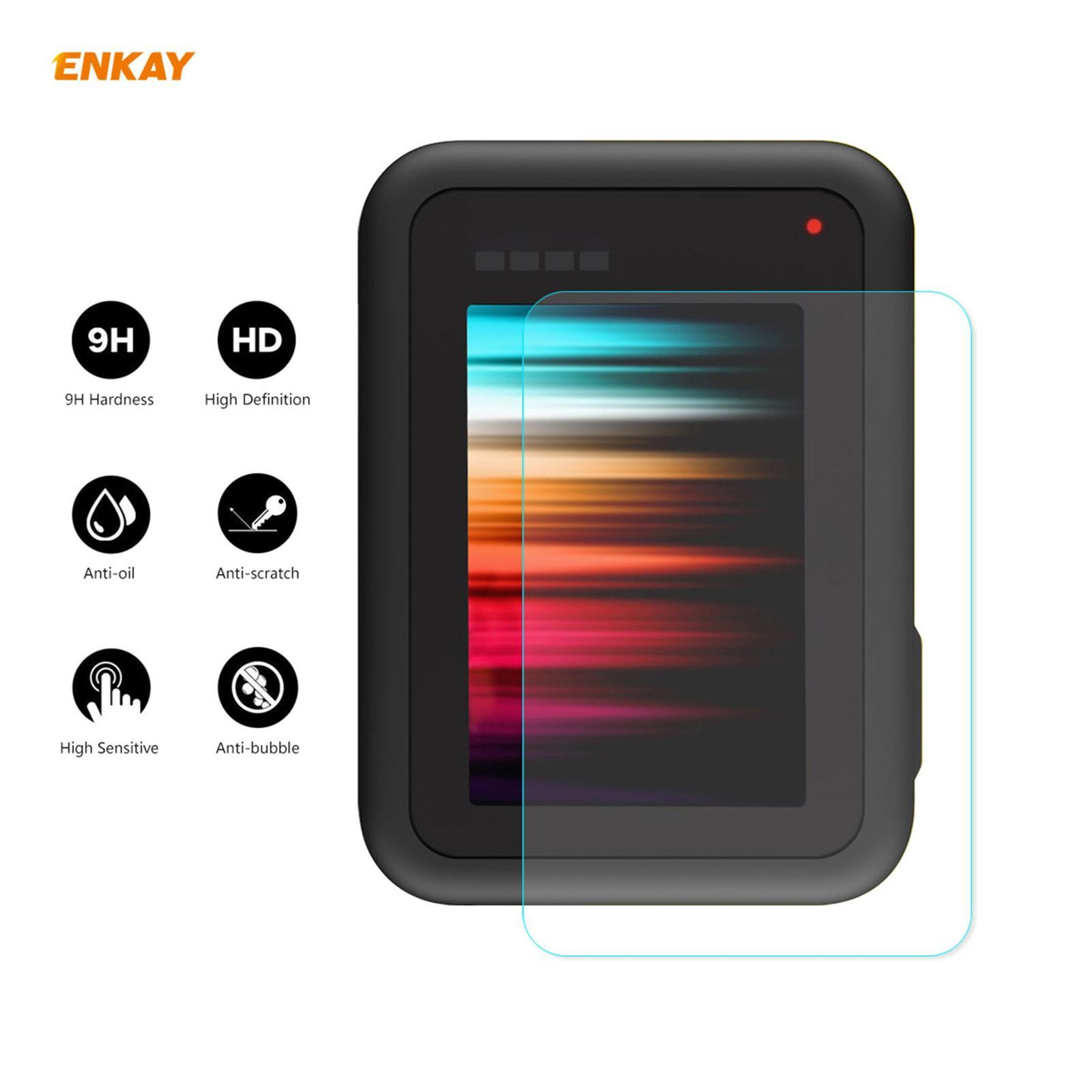 GoPro Tempered Glass Lens And Screen Protector 3in1 9H UltraThin Film 1