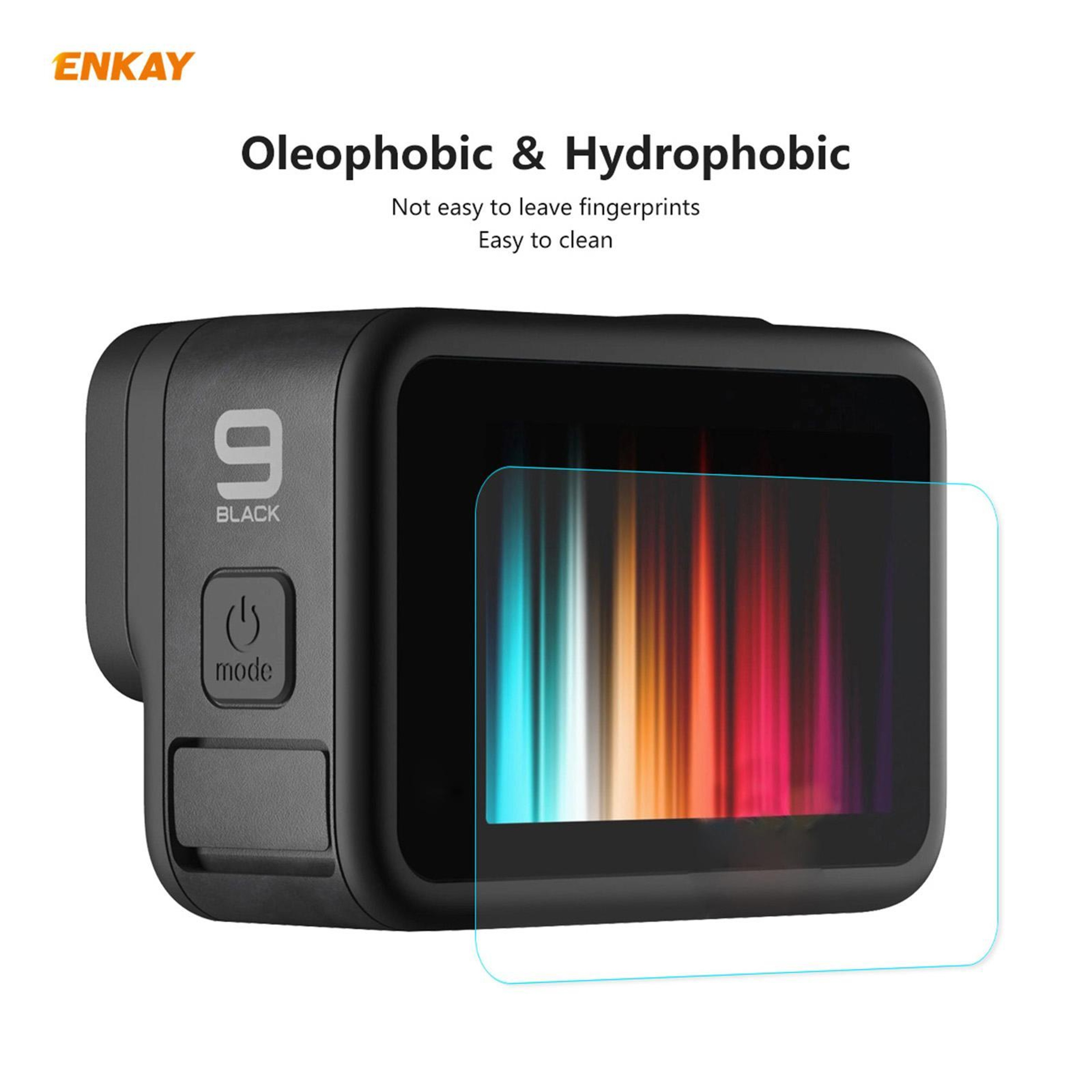 GoPro Tempered Glass Lens And Screen Protector 3in1 9H UltraThin Film 3