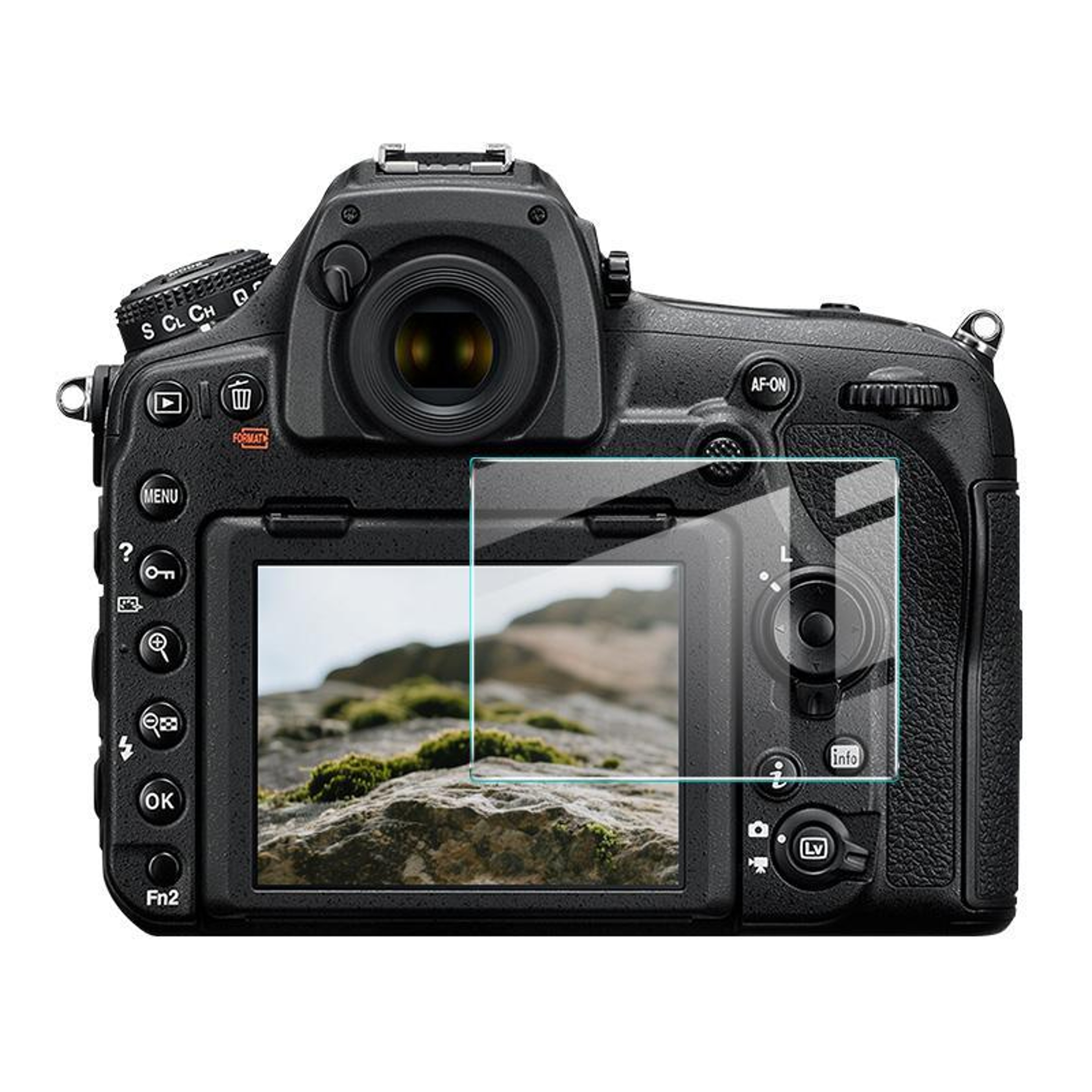 Nikon D850 Tempered Glass Screen Protector, Ultra-Thin High-Definition Film – view 1