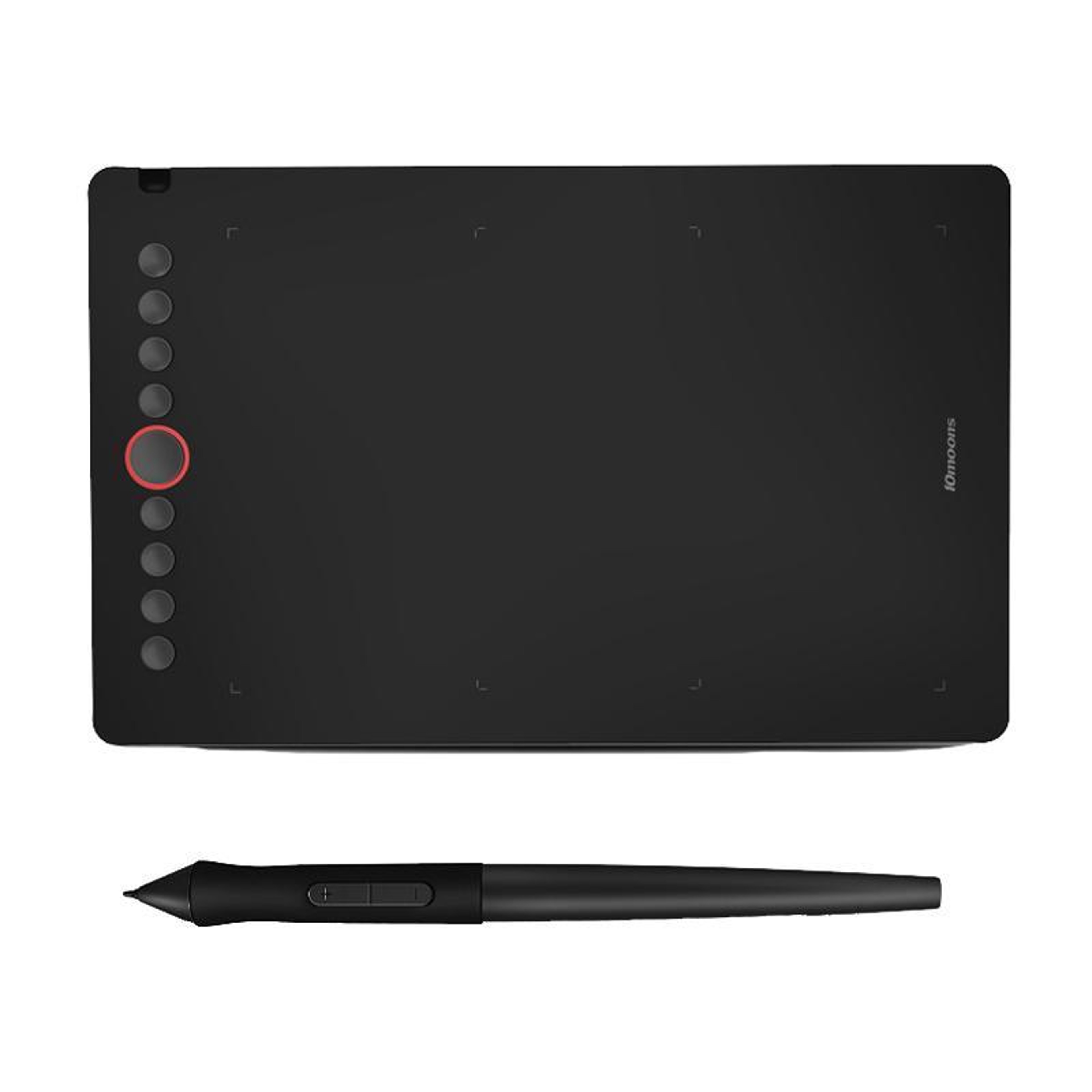 Digital Drawing Tablet with 8192 Pressure Levels and 9 Shortcut Keys – view 1