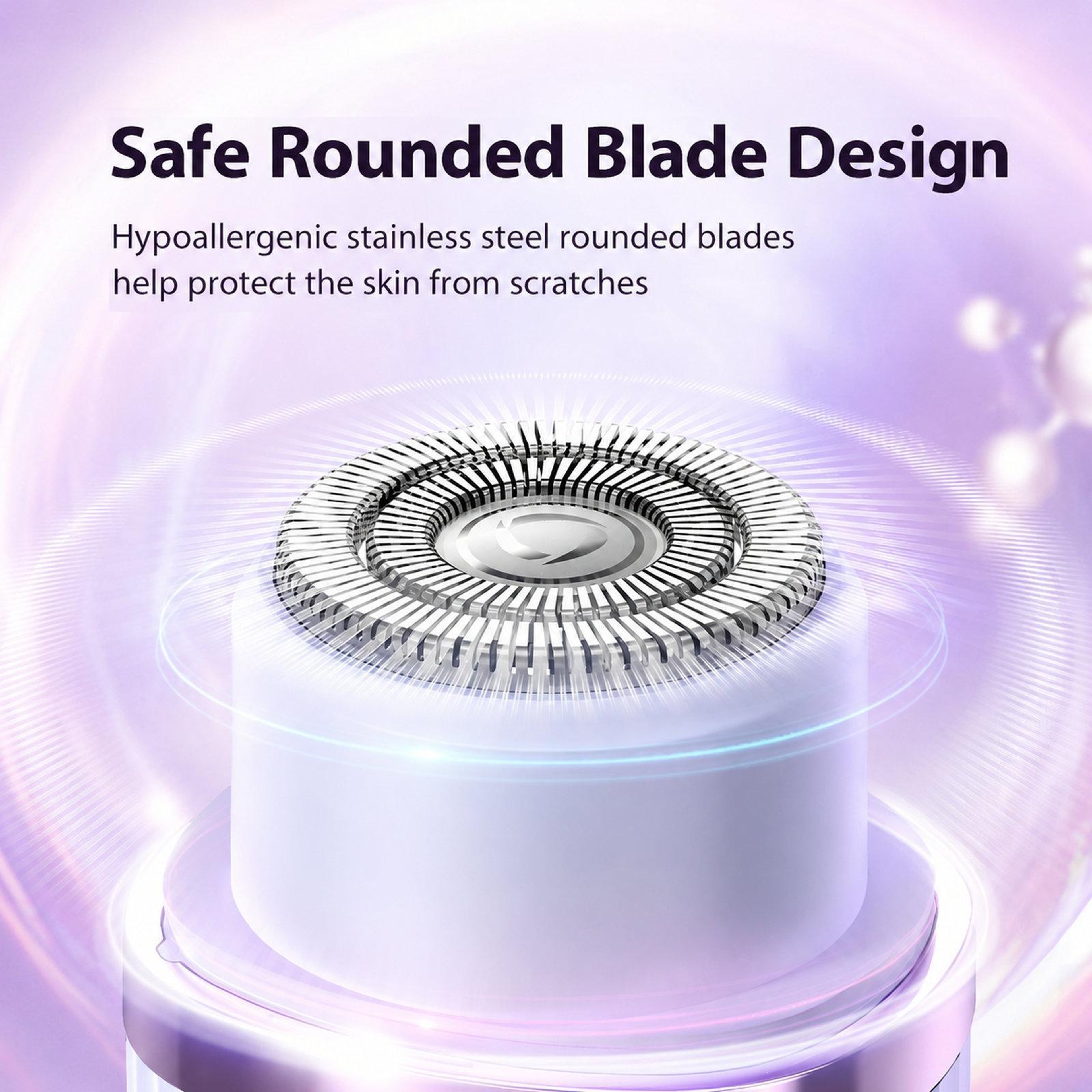 Womens 2in1 Electric Bikini Trimmer And Cordless Body Hair Razor 4