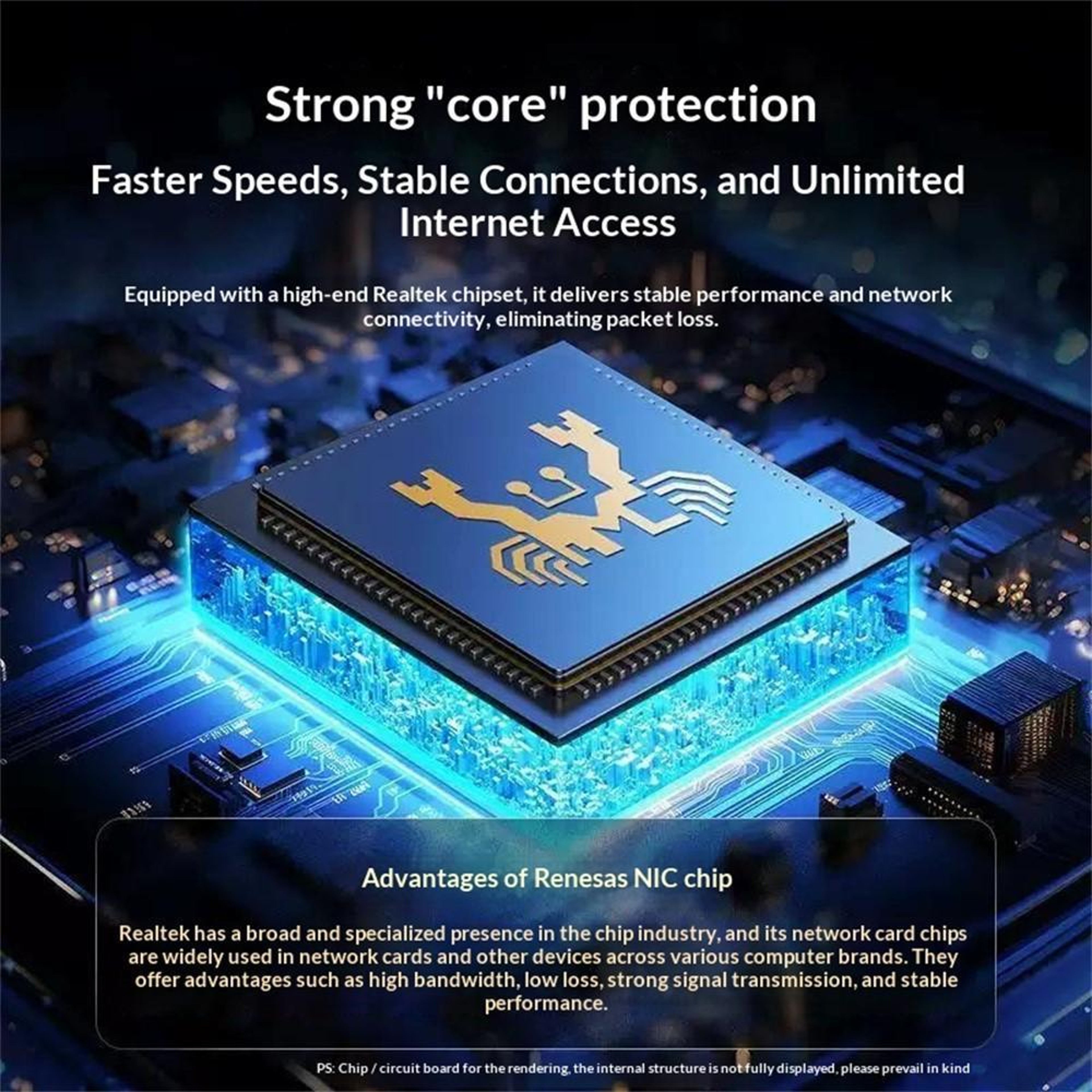 USB-C to 2.5G RJ45 Ethernet Adapter with Aluminum Alloy Housing – view 6