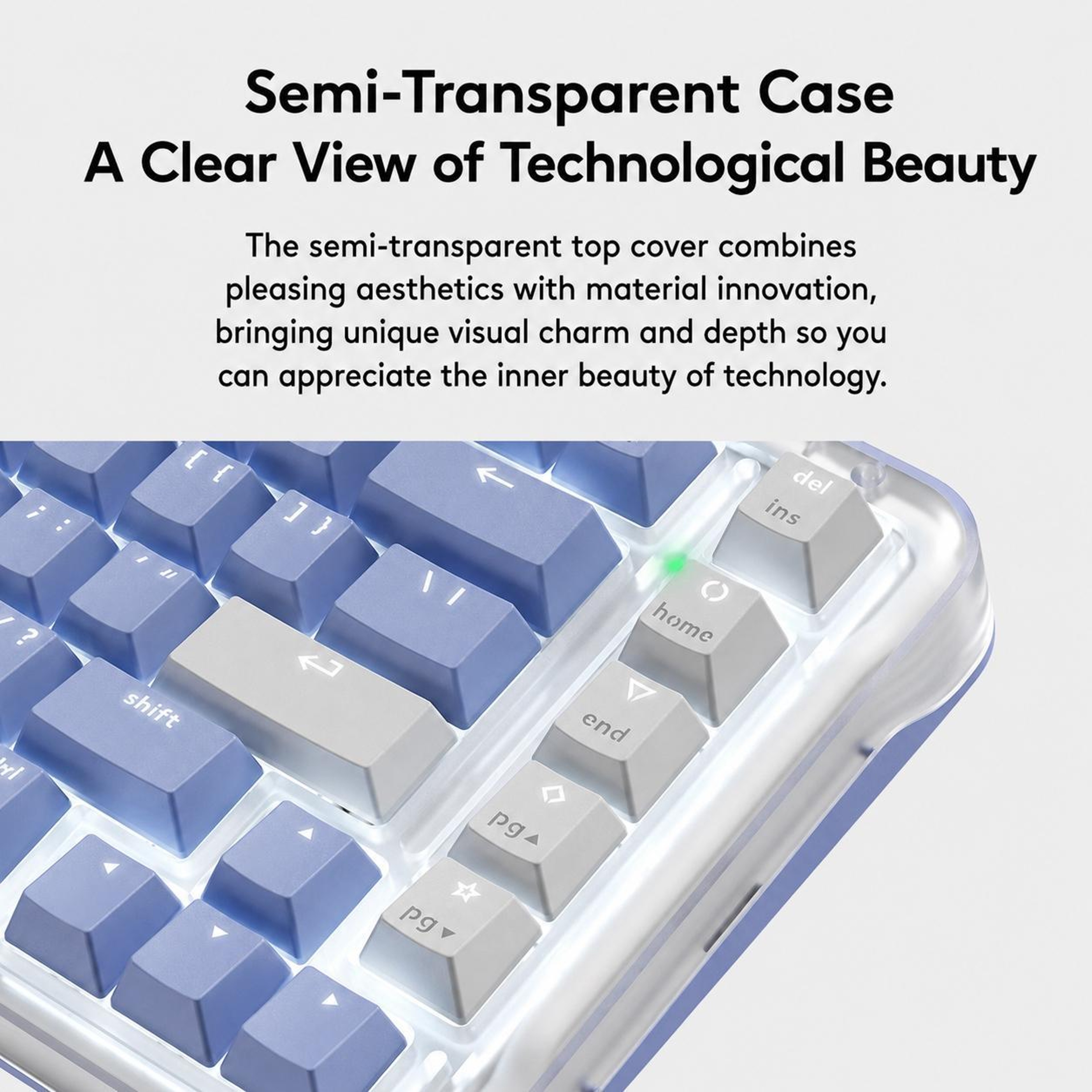 Wireless Mechanical Keyboard with Hot-Swappable Switches and Backlit Keys – view 12