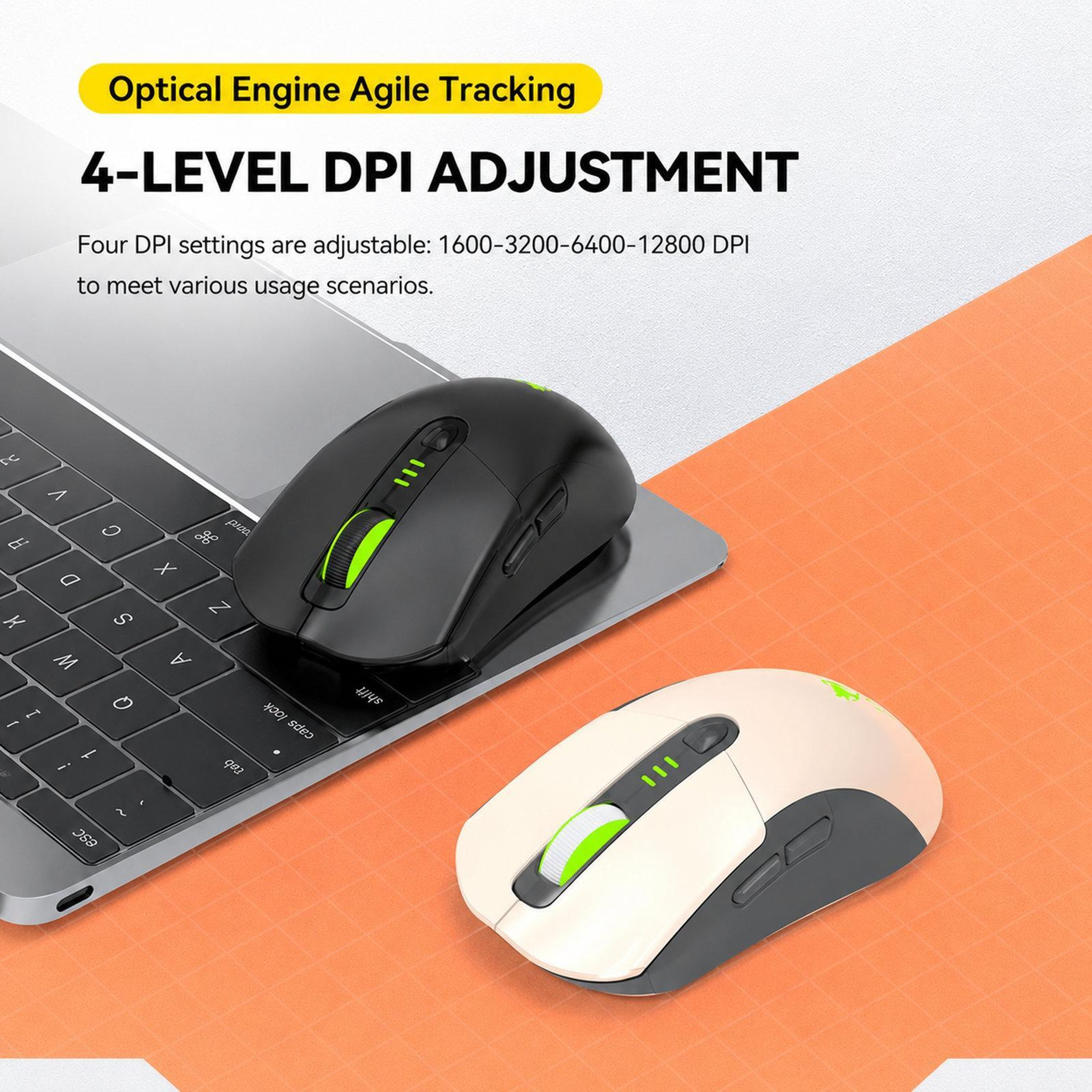 Rechargeable Wireless Keyboard And Mouse Combo With Bluetooth And Backlit 98Key Design 10