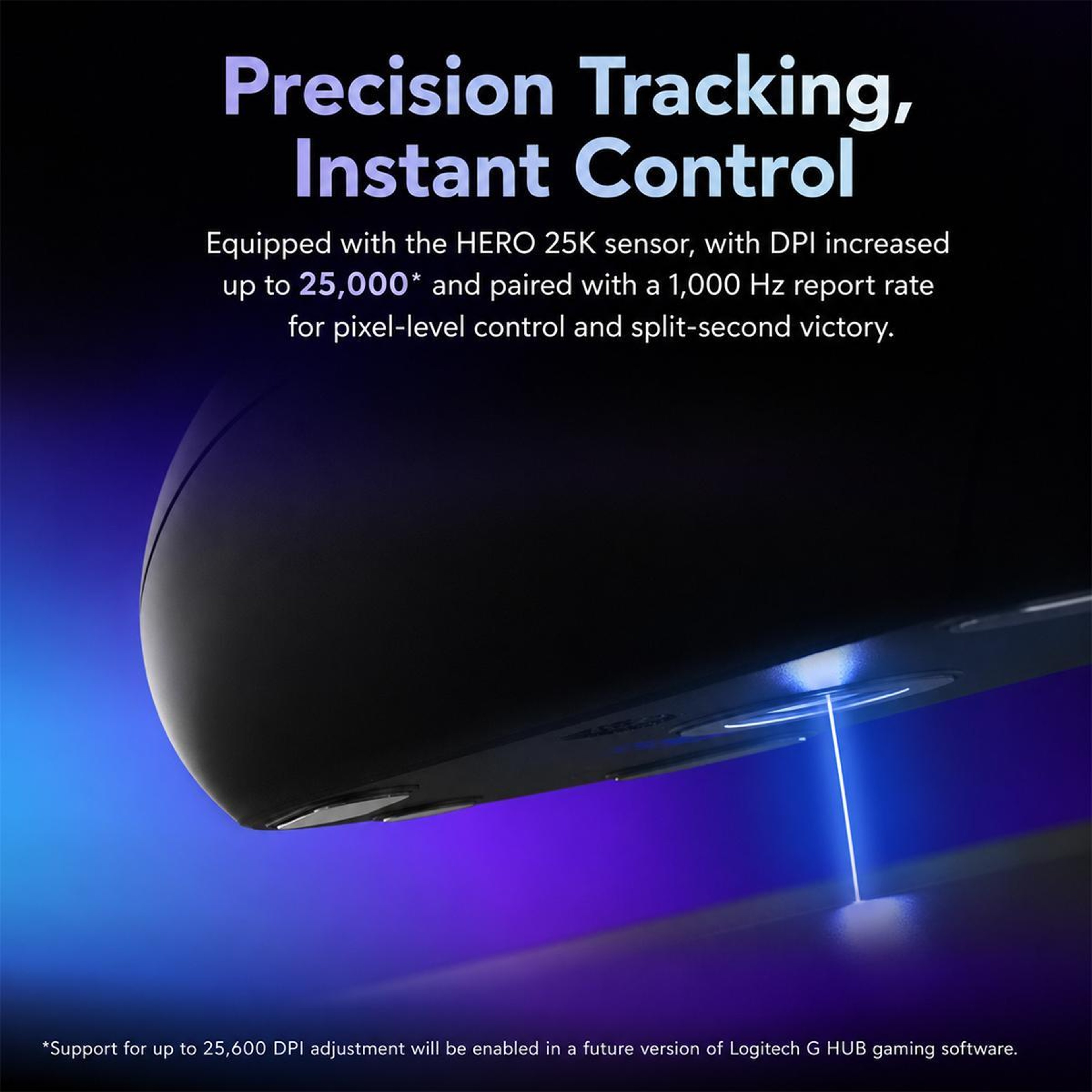 Wireless Gaming Mouse With HERO 25K Sensor 14