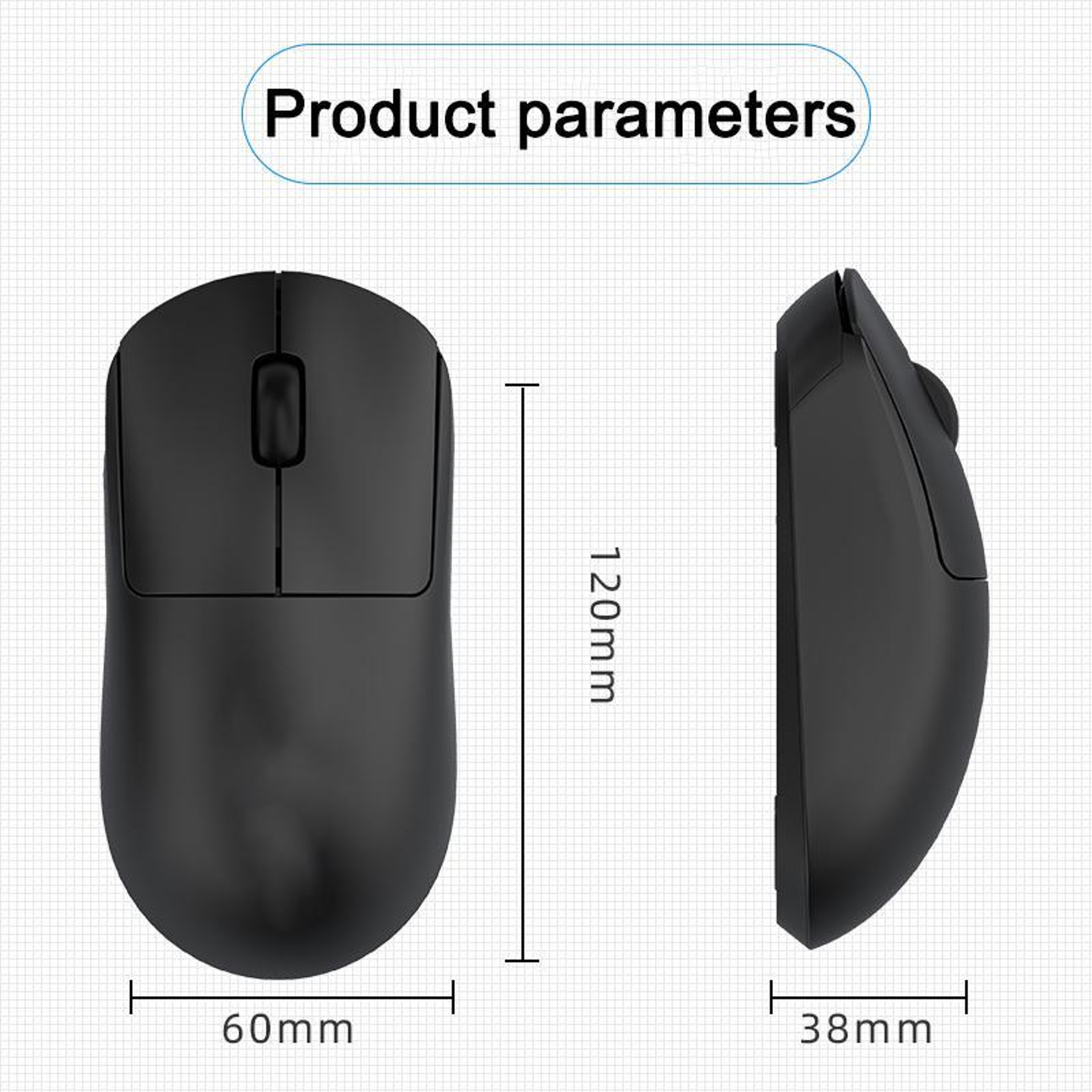 W200 24GHz Wireless Rechargeable Mouse For Office And Gaming 7