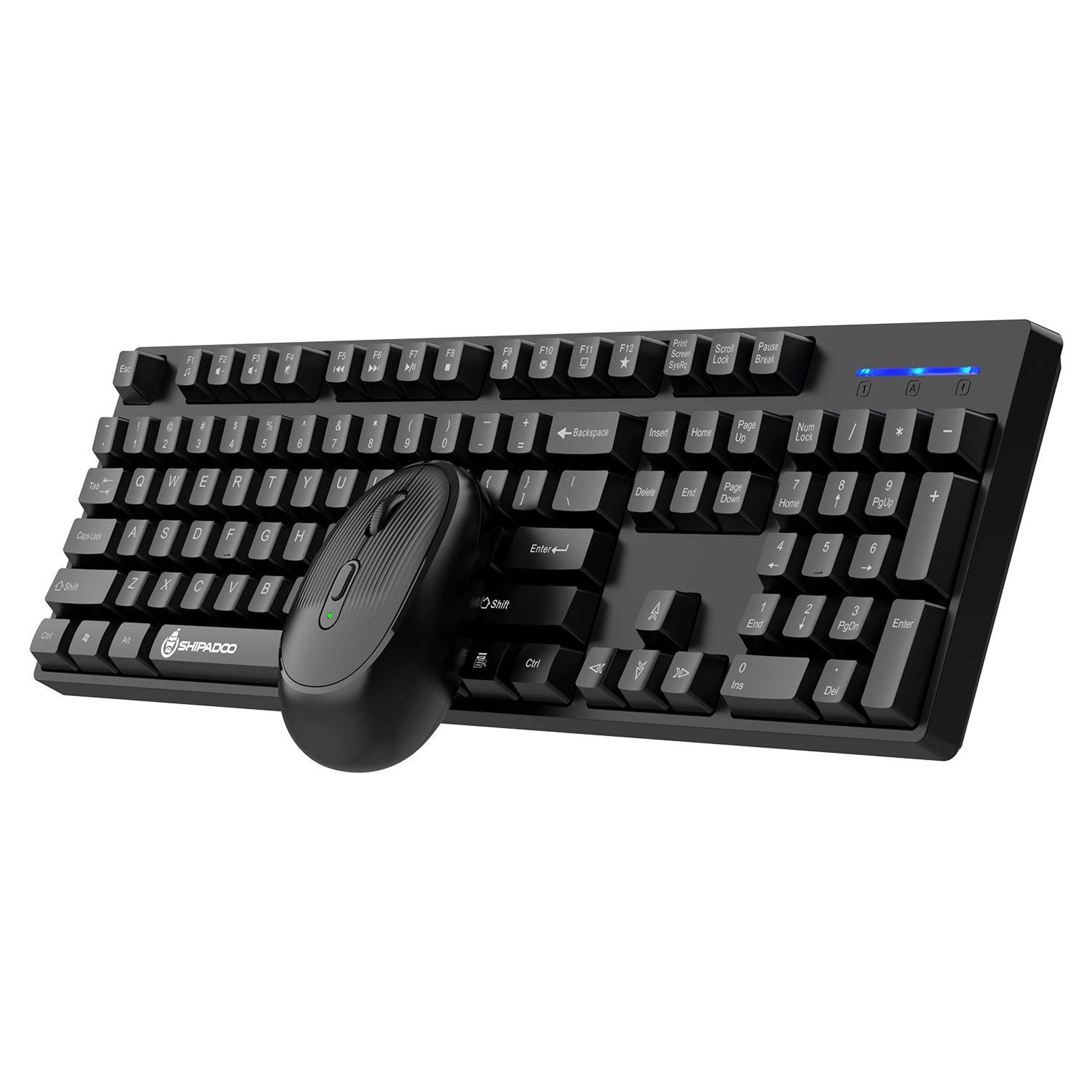 24GHz Wireless Keyboard And Mouse Combo With Adjustable DPI 1