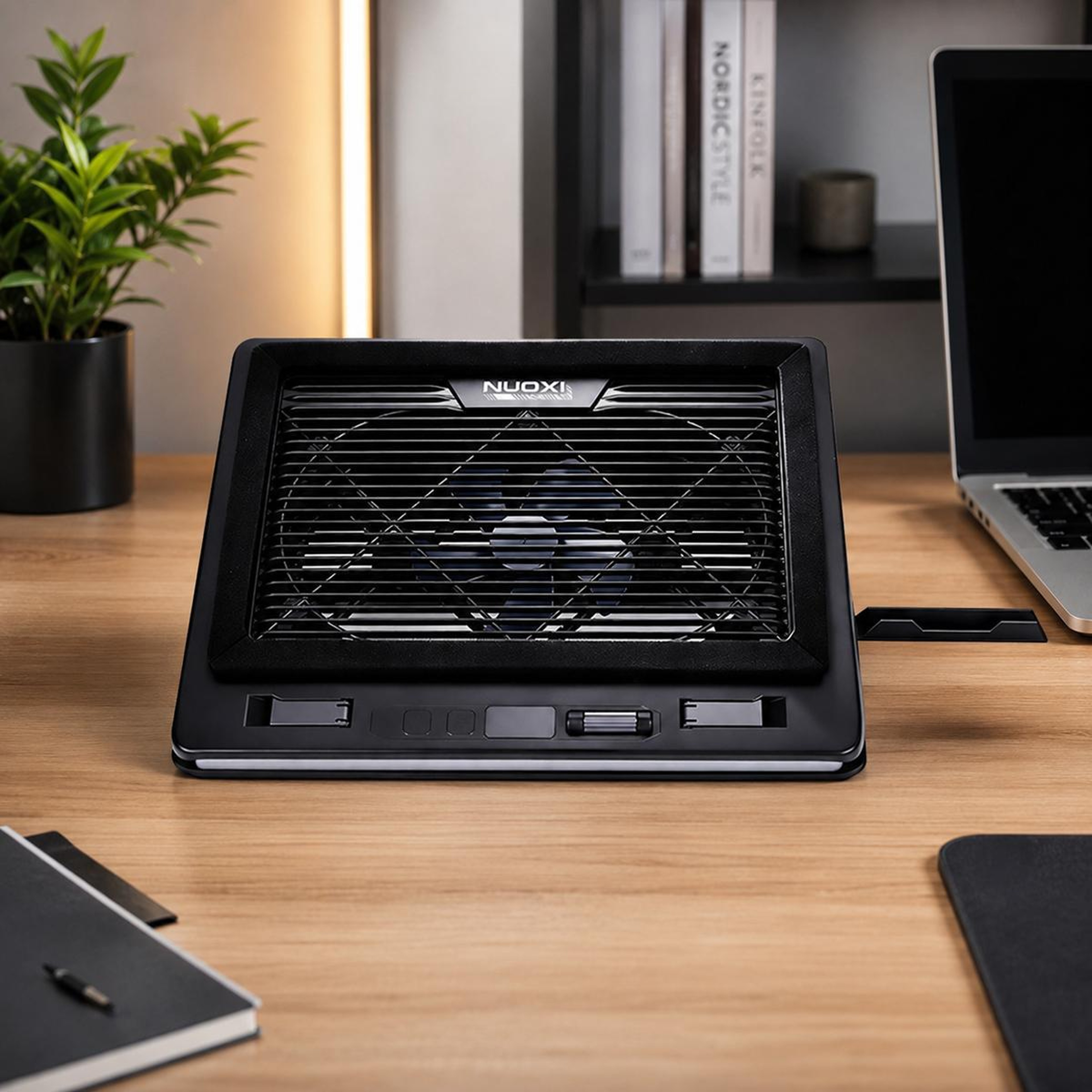 RGB Laptop Cooling Pad with 8-Level Adjustable Stand and Digital Display – view 10