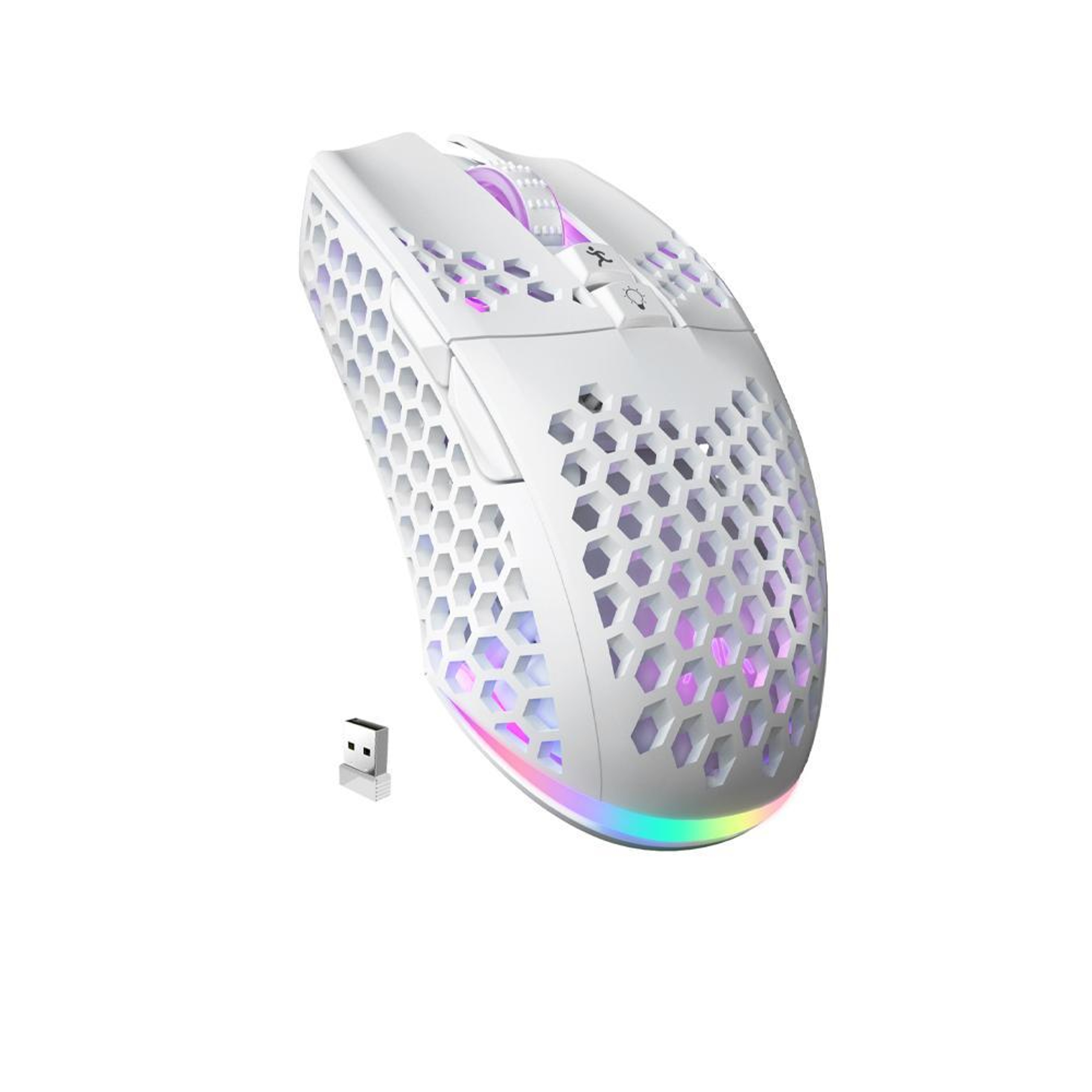 SM600 TriMode Wireless Gaming Mouse With RGB Lighting And 8000 DPI 8