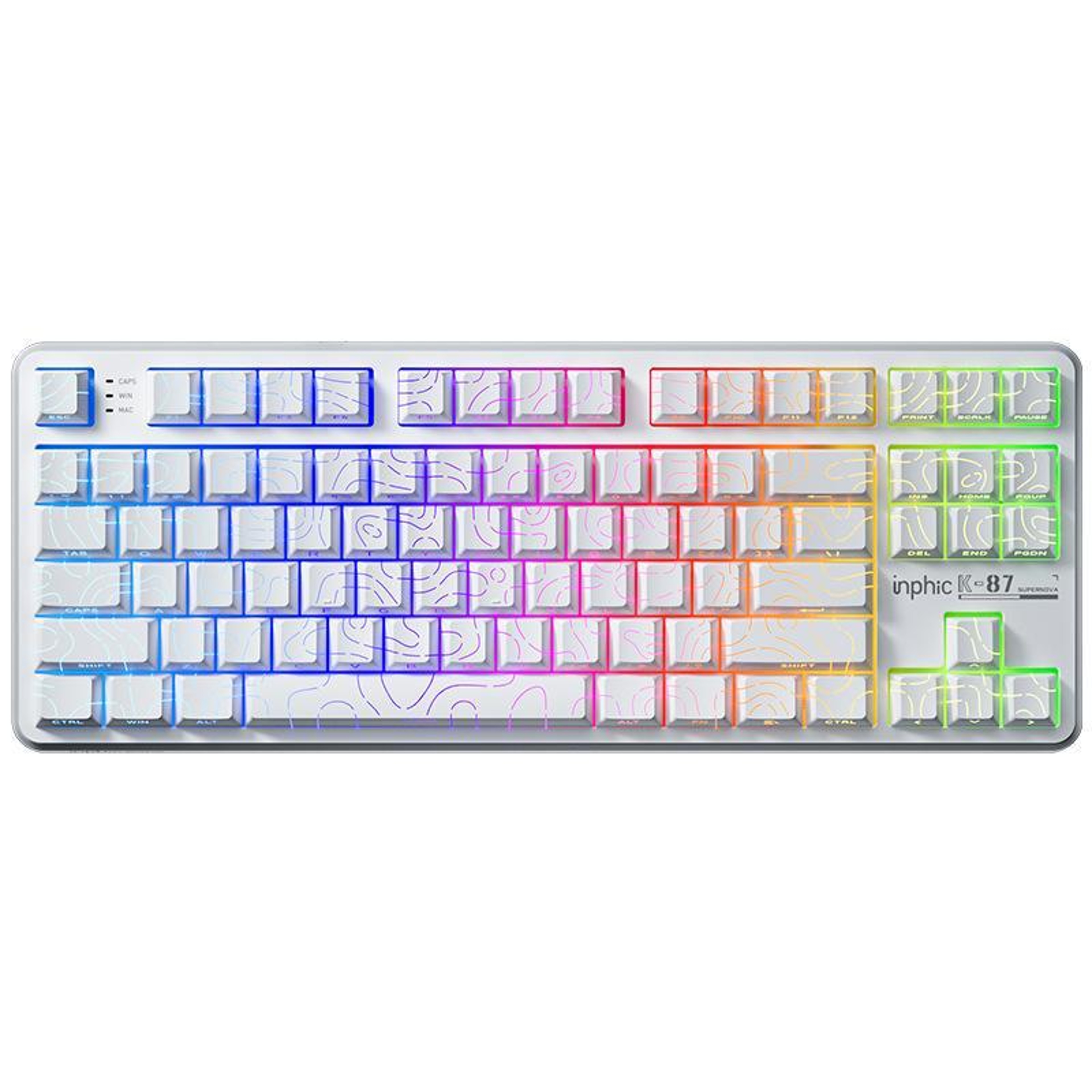 K87 Tri-Mode Wireless Mechanical Gaming Keyboard with RGB Backlighting – view 2