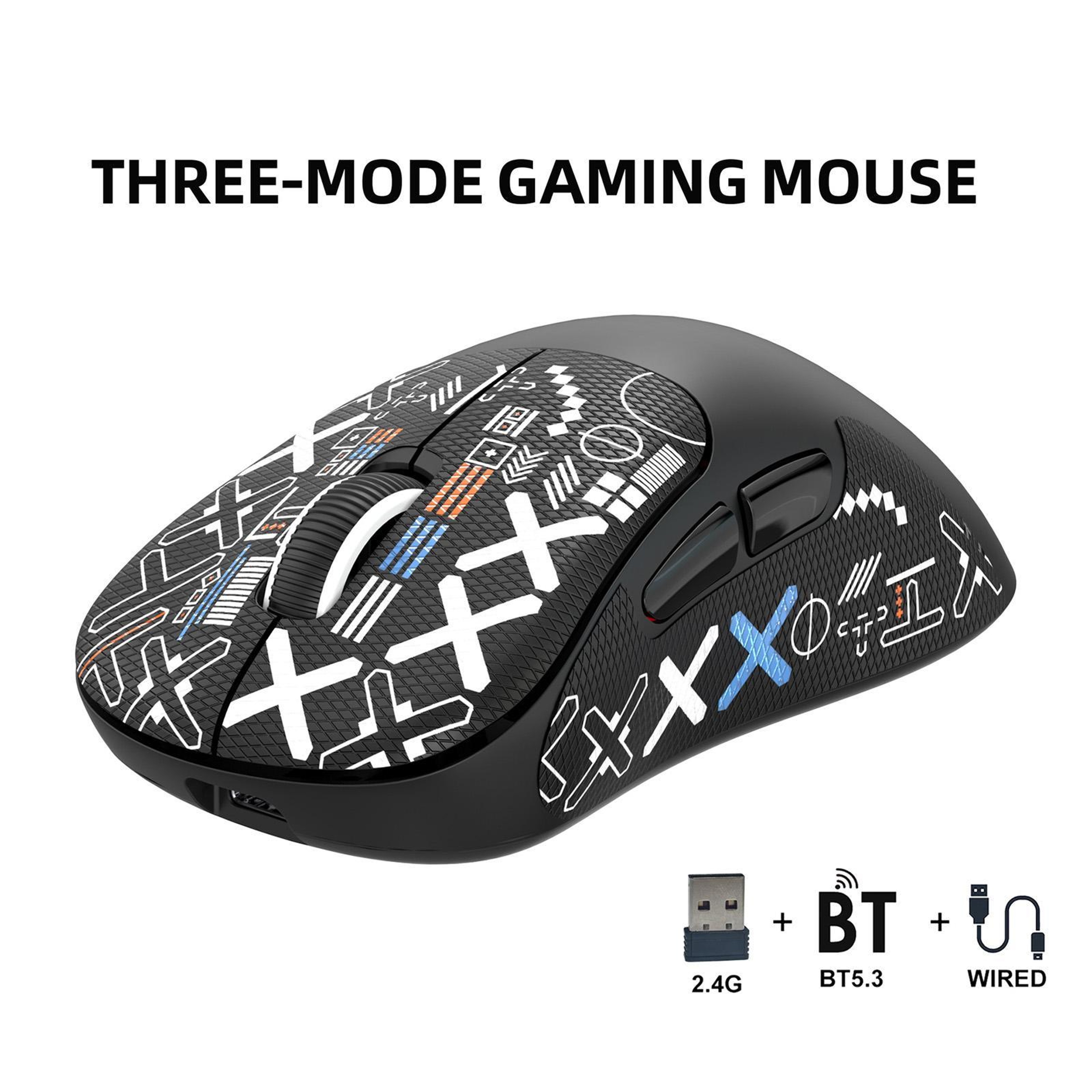 T700Pro Lightweight Wireless Gaming Mouse with Bluetooth 5.3 and 10000 DPI – view 3