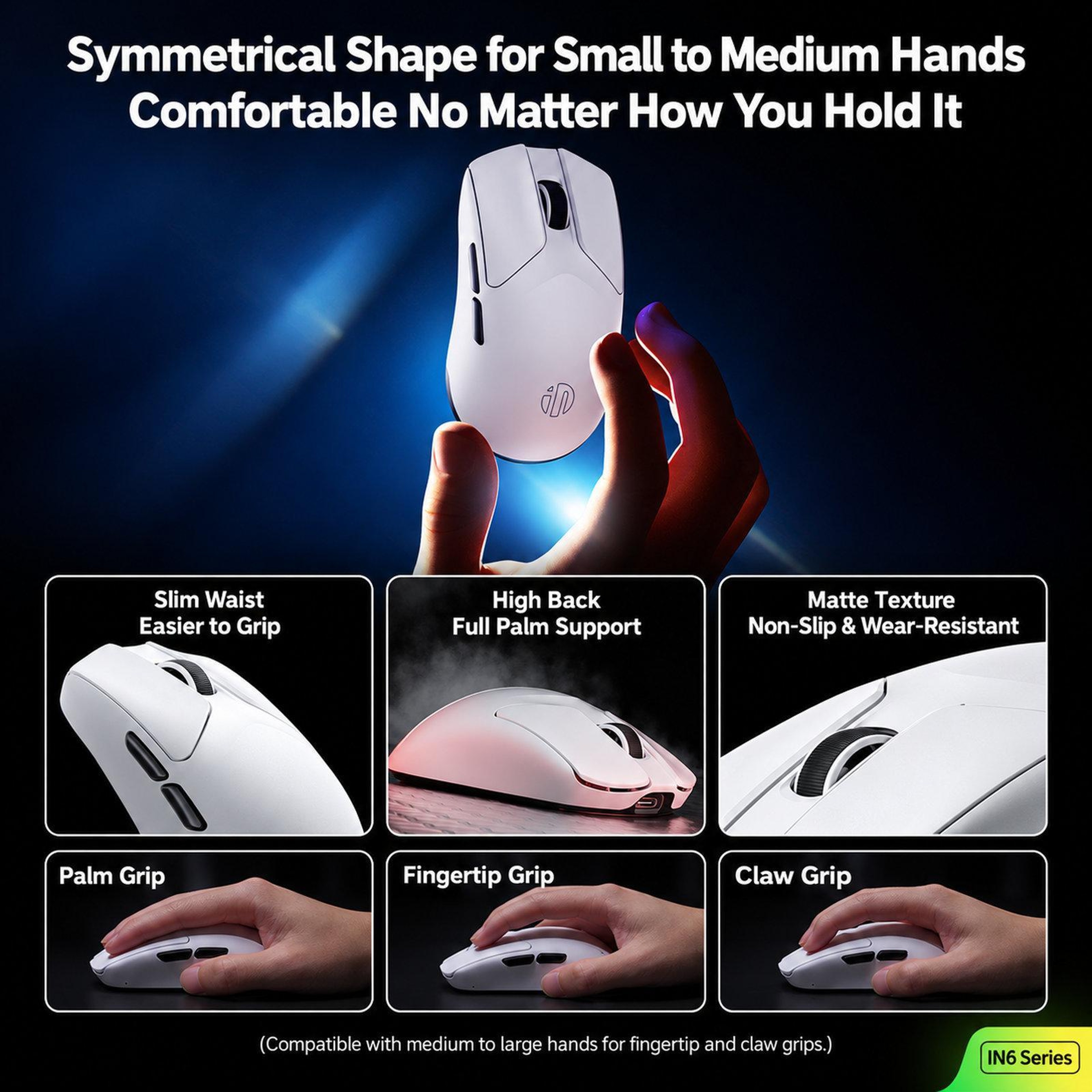 UltraLight Wireless Gaming Mouse With Adjustable DPI And Ergonomic Design 2