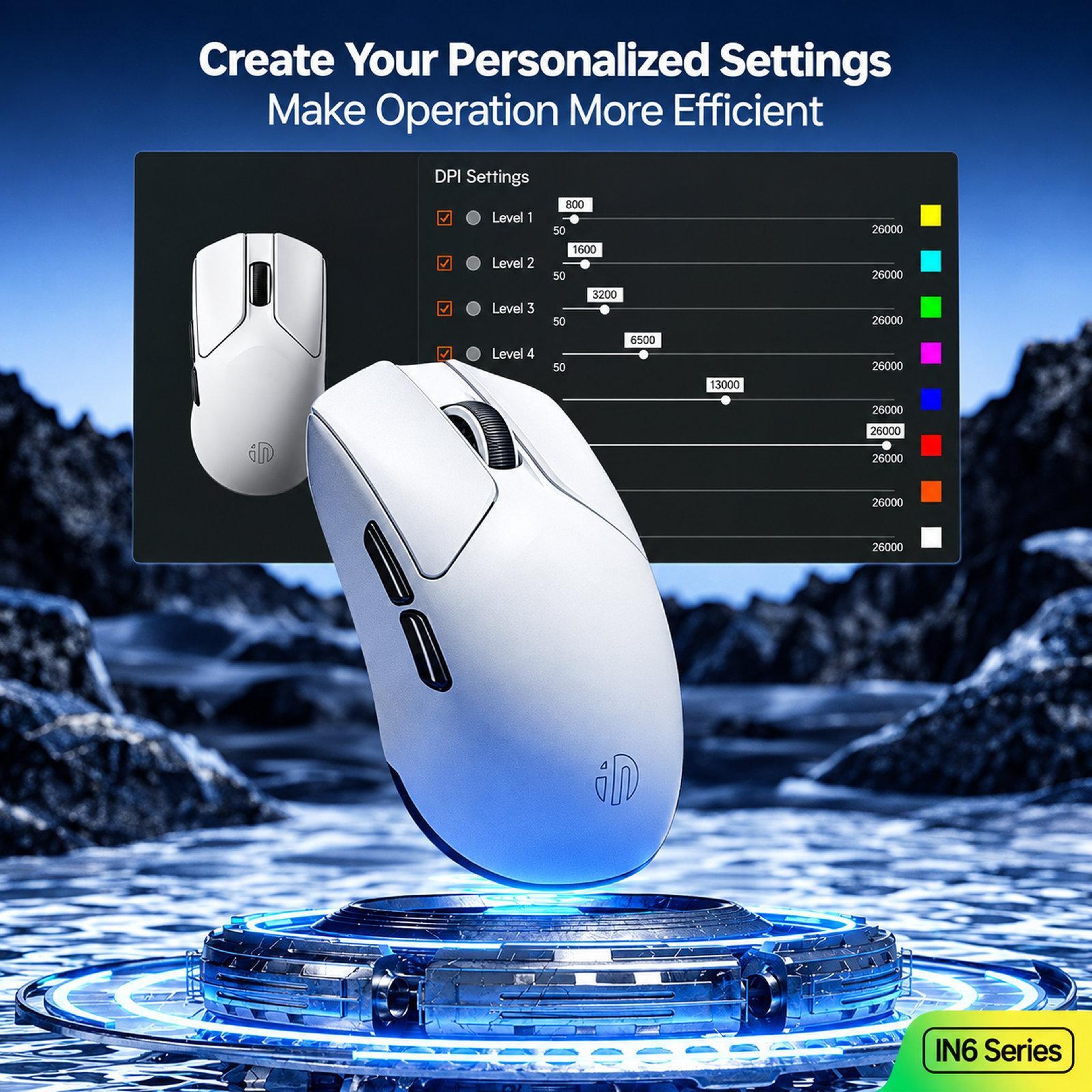 UltraLight Wireless Gaming Mouse With Adjustable DPI And Ergonomic Design 6
