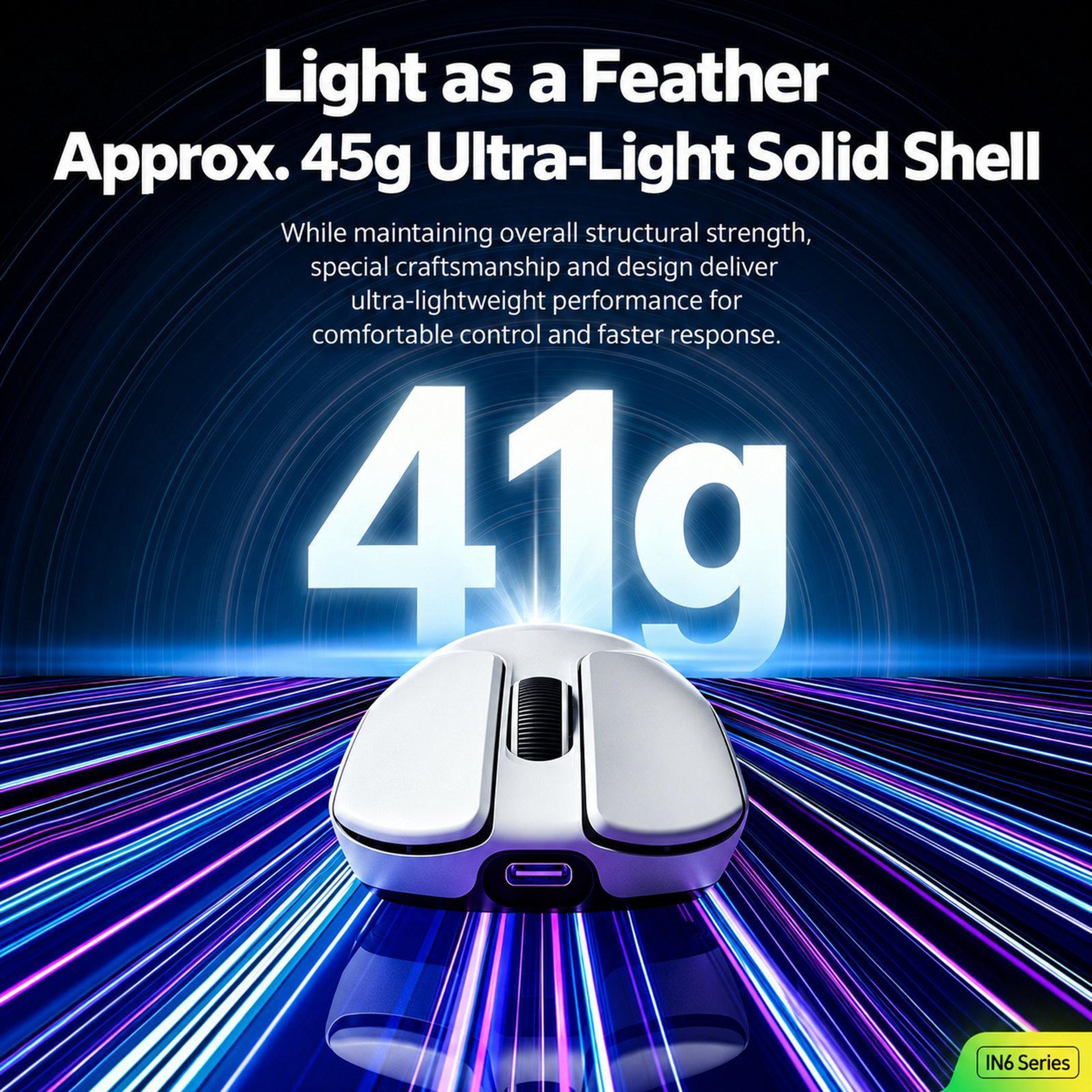 UltraLight Wireless Gaming Mouse With Adjustable DPI And Ergonomic Design 7