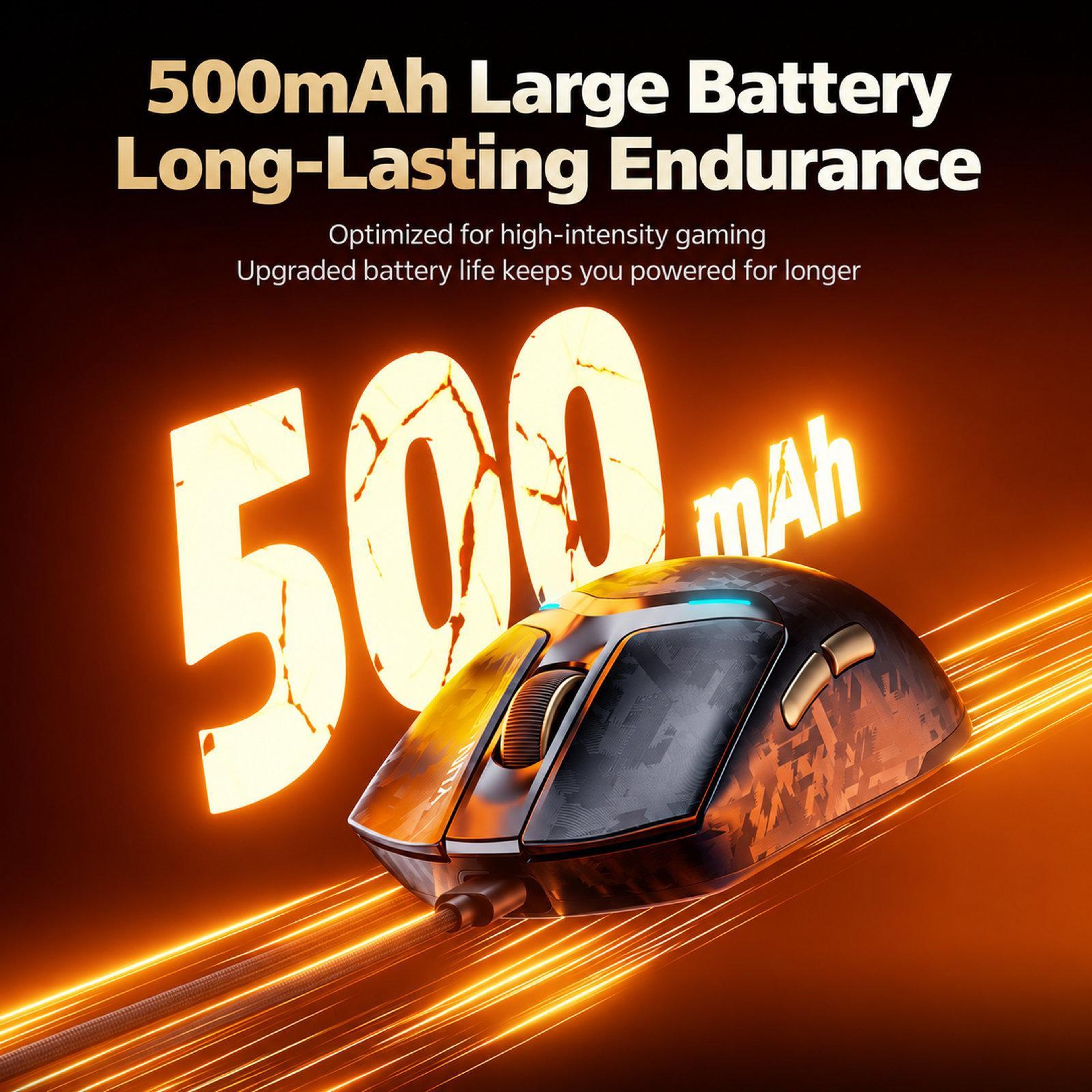 Lightweight Wireless Gaming Mouse With TriMode Connectivity And 25000 DPI 3
