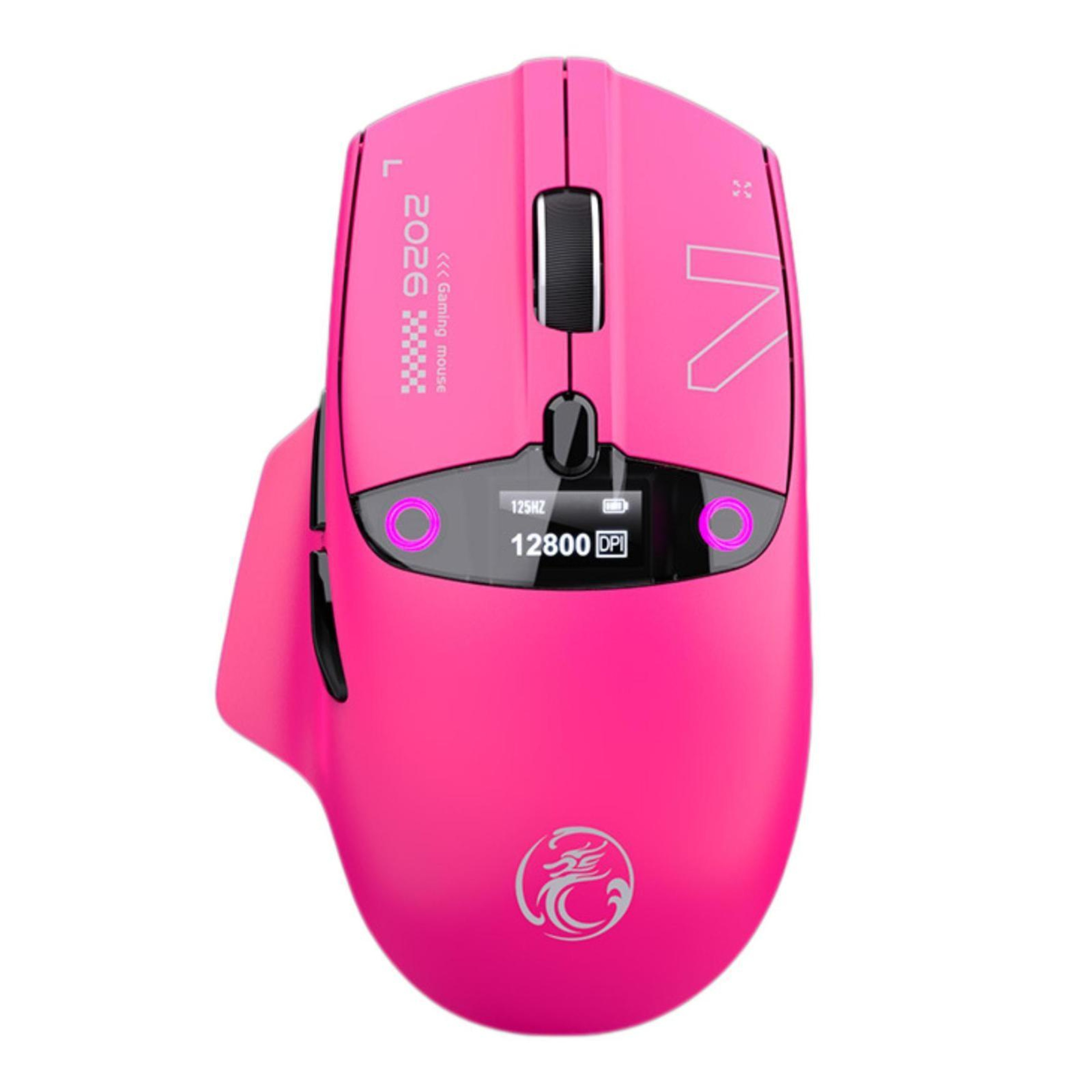 TriMode Wireless Gaming Mouse With Smart Display And 12800 DPI 14