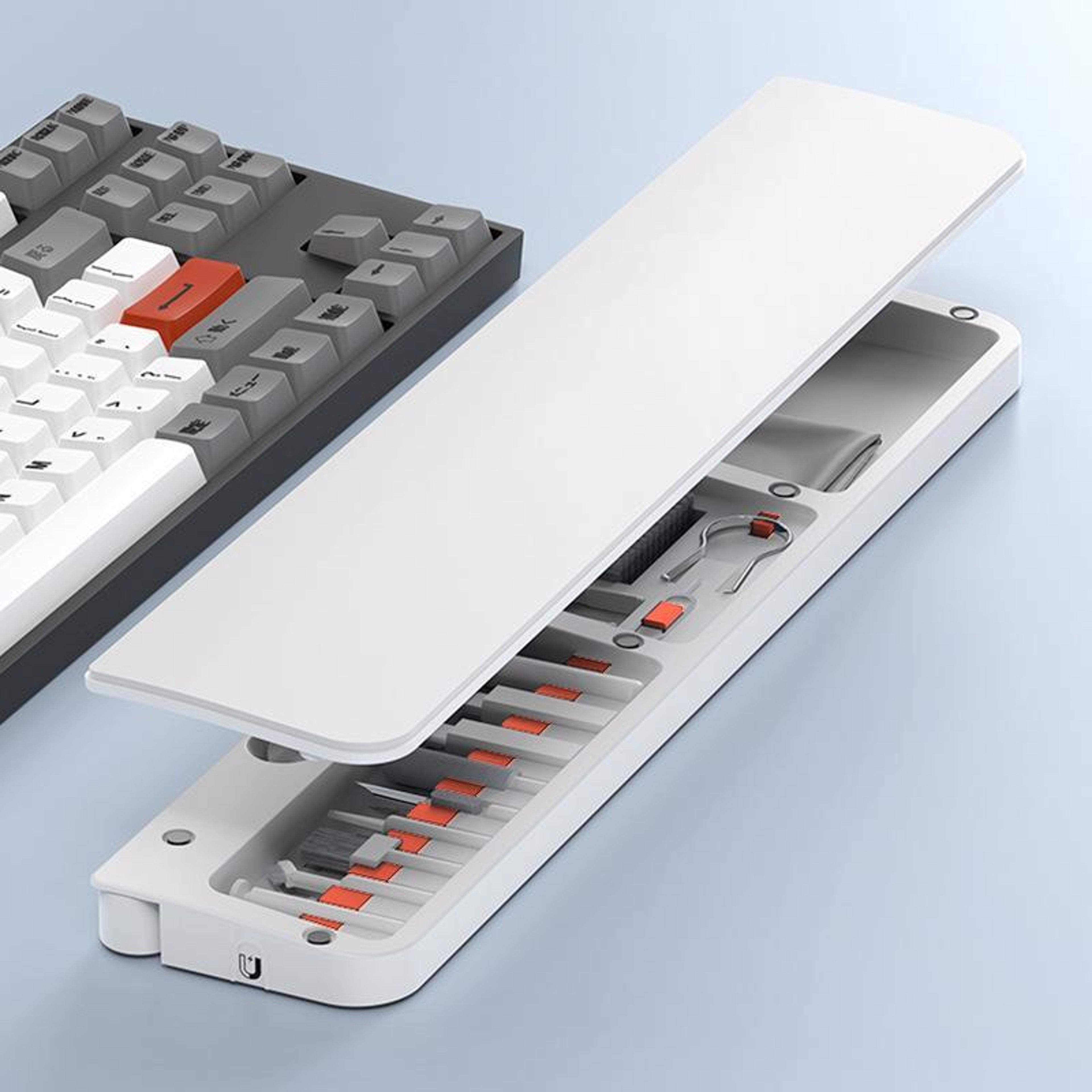 22-in-1 Keyboard Cleaning Kit with Wrist Rest and Magnetic Storage Case – view 1