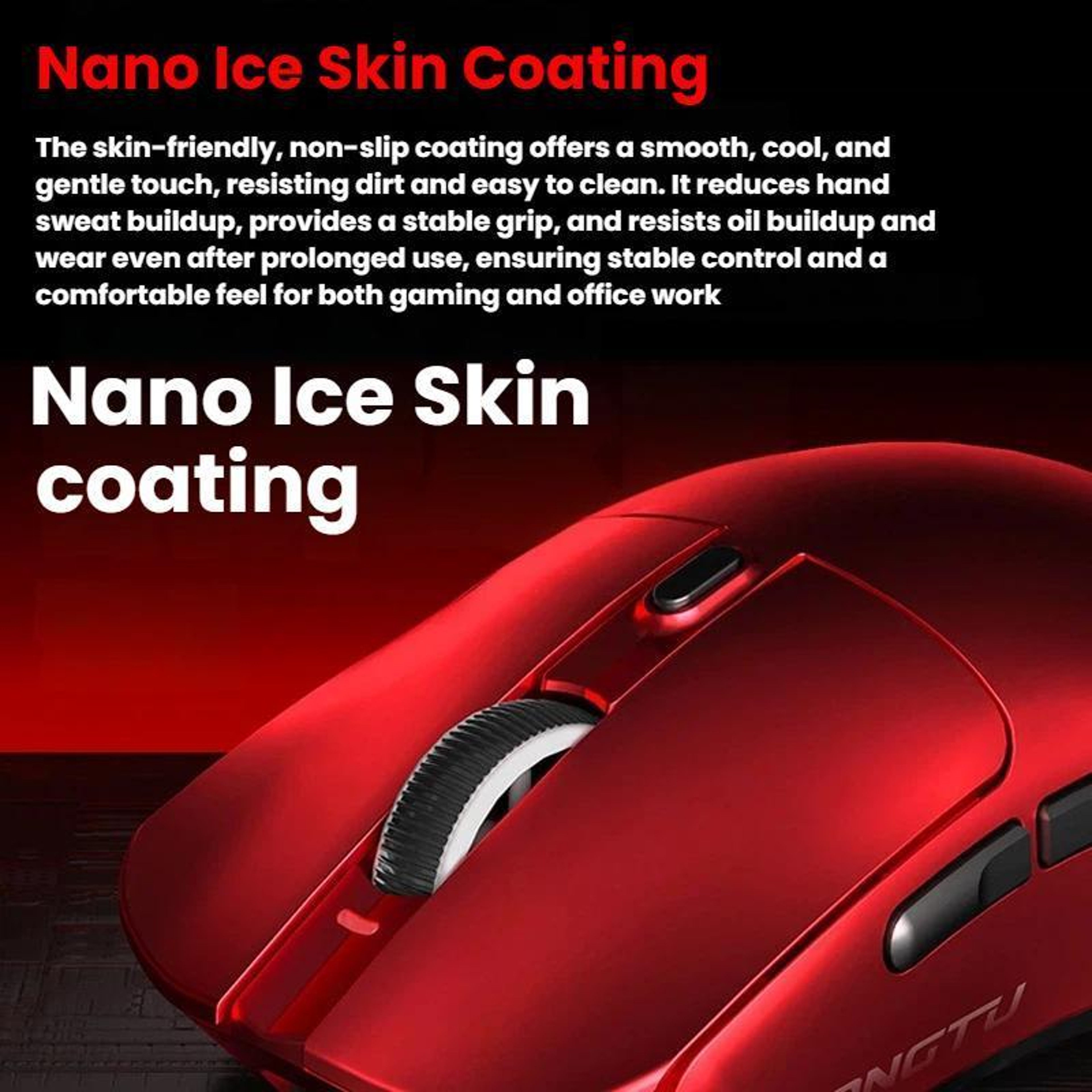 M8 Wireless Gaming Mouse With TripleMode Connectivity And 12000 DPI 6