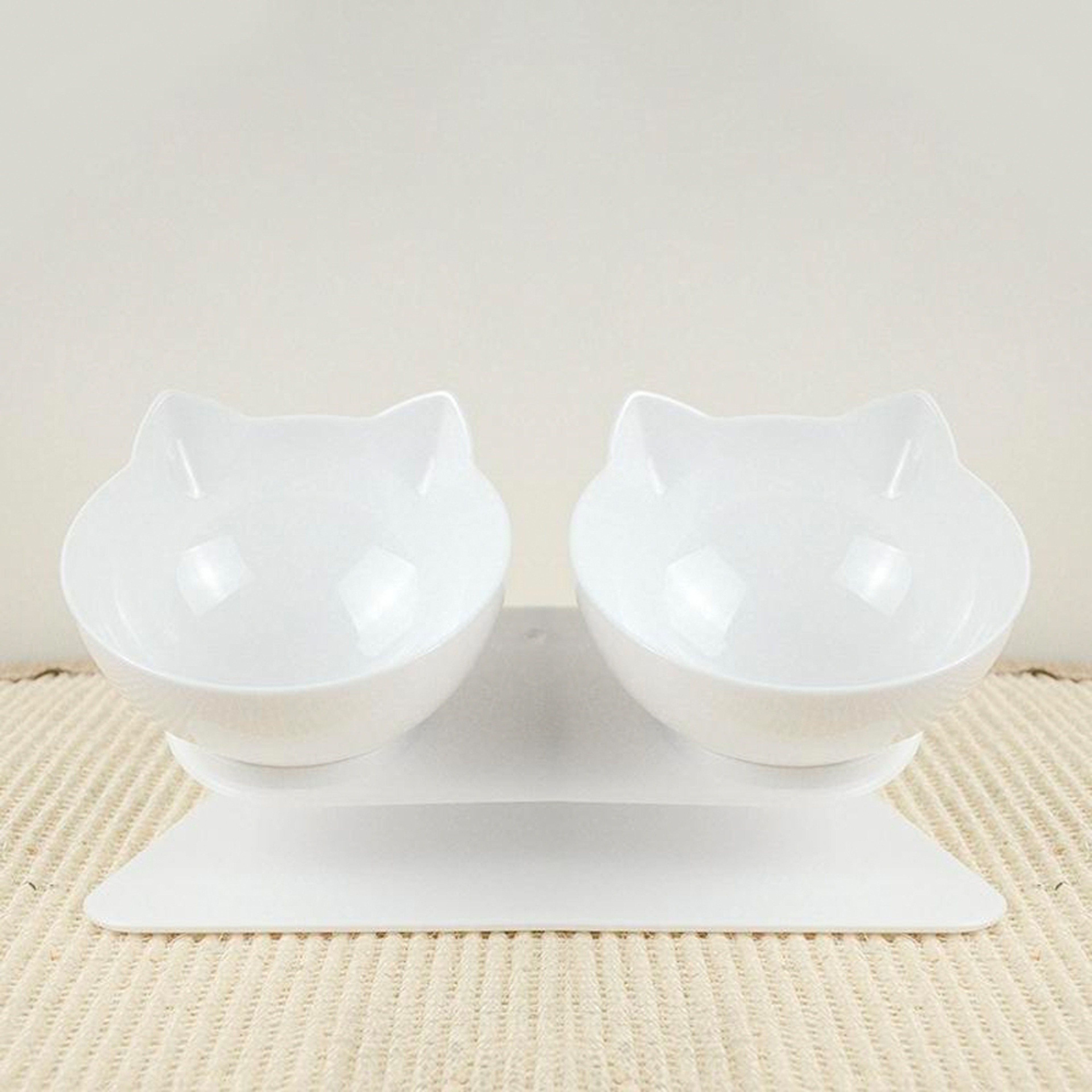 Anti-Vomiting Orthopedic Cat Bowl For Food & Water, Plastic Material – view 5