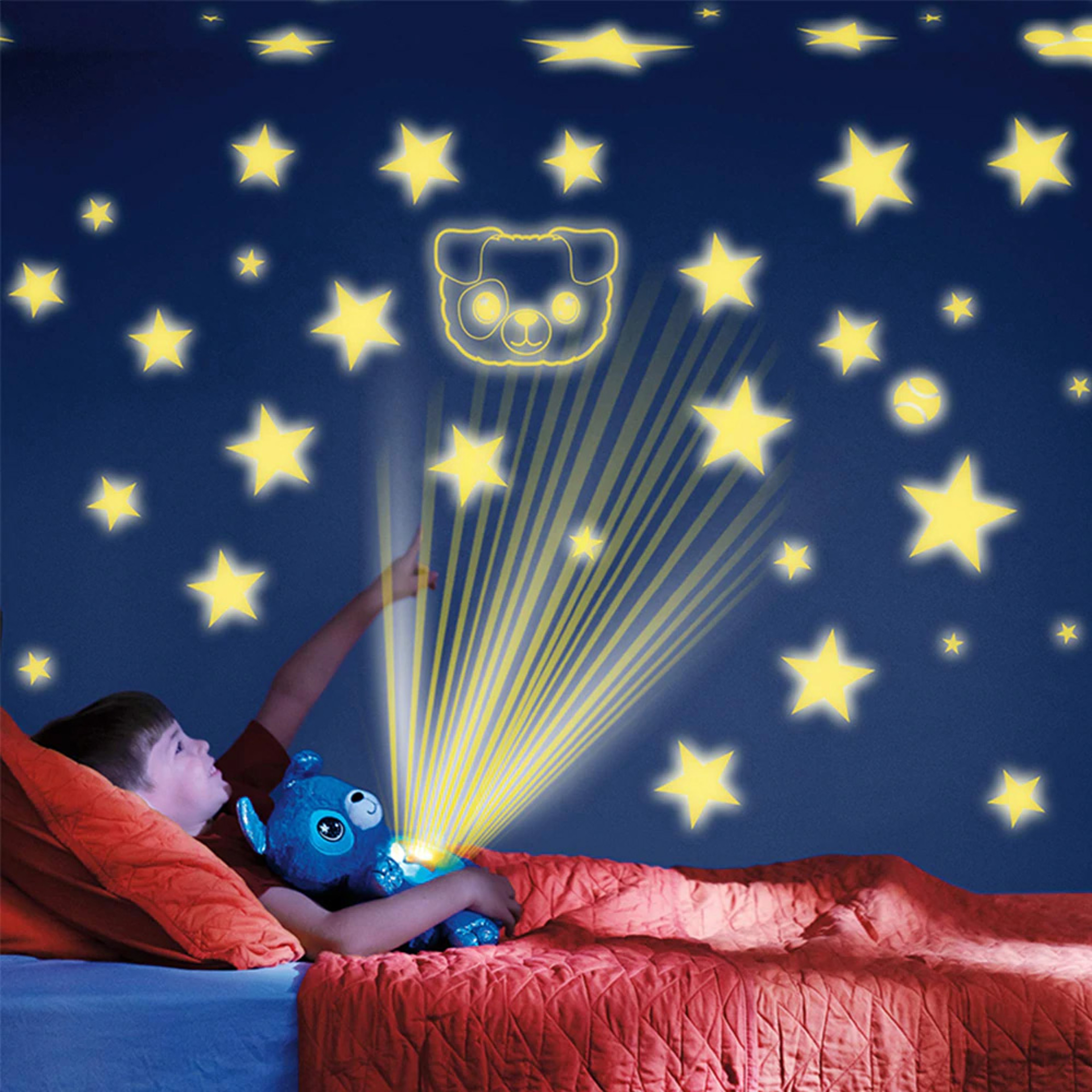 Safe night light projector for toddlers