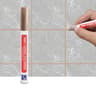 Waterproof Tile Grout Pen - Seam Repair and Color Marker brwon
