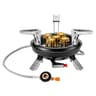 Portable Camping Gas Stove With Piezo Ignition High Pressured Propane Butane Burner For Outdoor Eme 7
