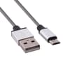 1m Woven Braided Micro USB to USB 2.0 Fast Charging & Data Sync Cable