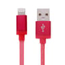 Durable 8 Pin USB Charging Cable 1m with Metal Head Fast Sync Data Cable for iPhone iPad