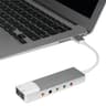 HY-601 USB Sound Card 7.1 Surround Sound Adapter with Optical Audio Input & Output