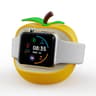 Apple Watch Charging Stand Silicone Watch Charger Holder Apple Shaped Dock