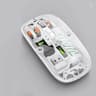T-WOLF X11 Transparent Wireless Mouse Dual Mode Bluetooth Mouse with USB-C Rechargeable Design